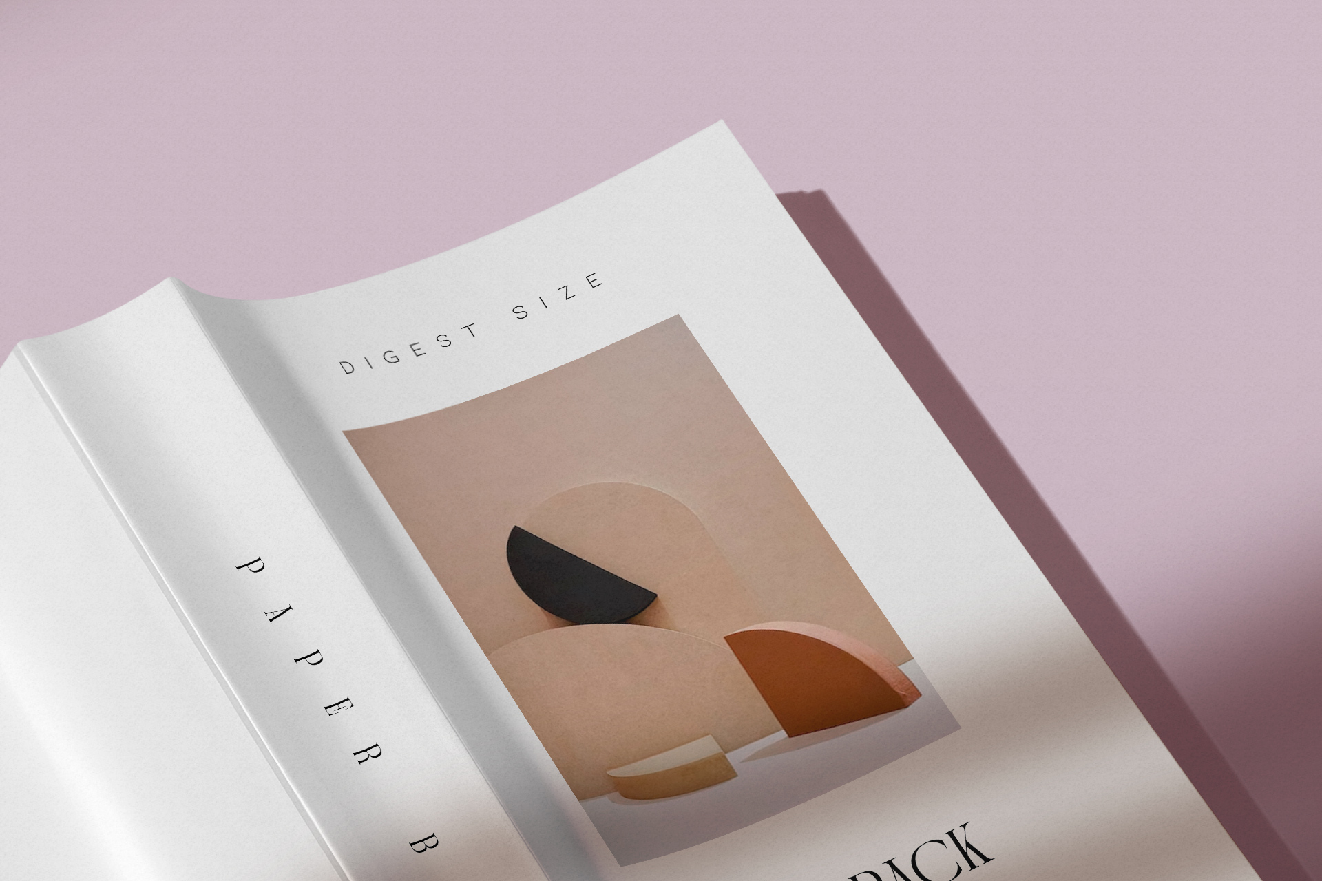 advertising book mock-up