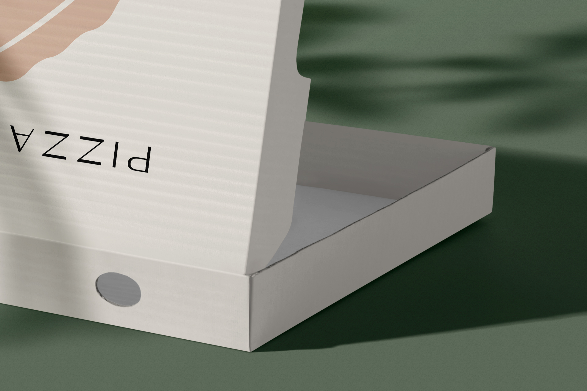 cardboard box mock-up