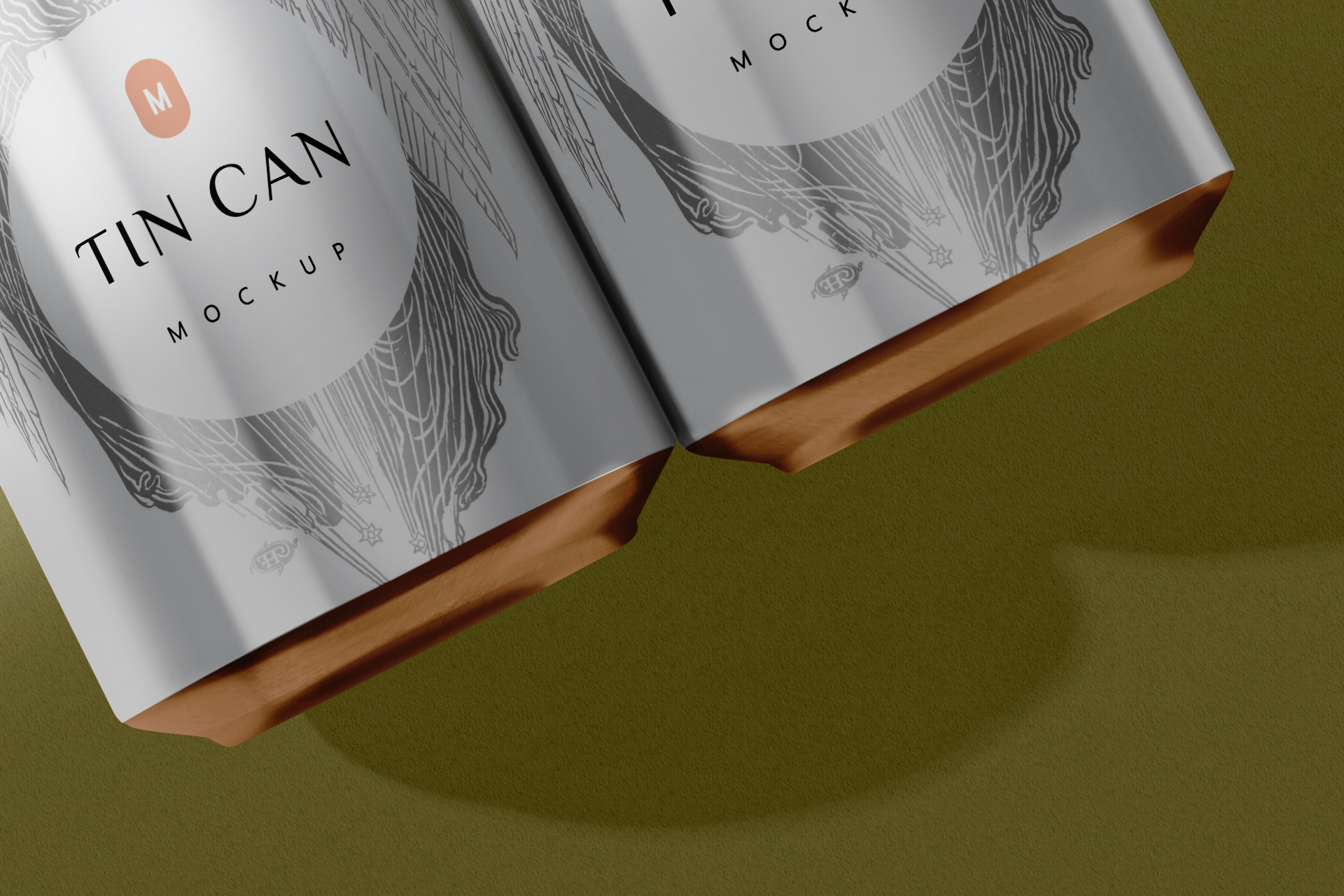 330ml can mockup
