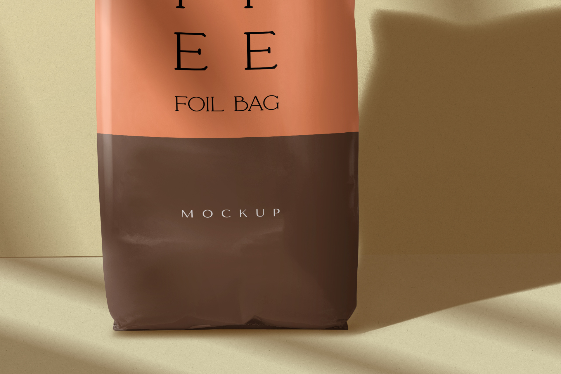 coffee bag mockup