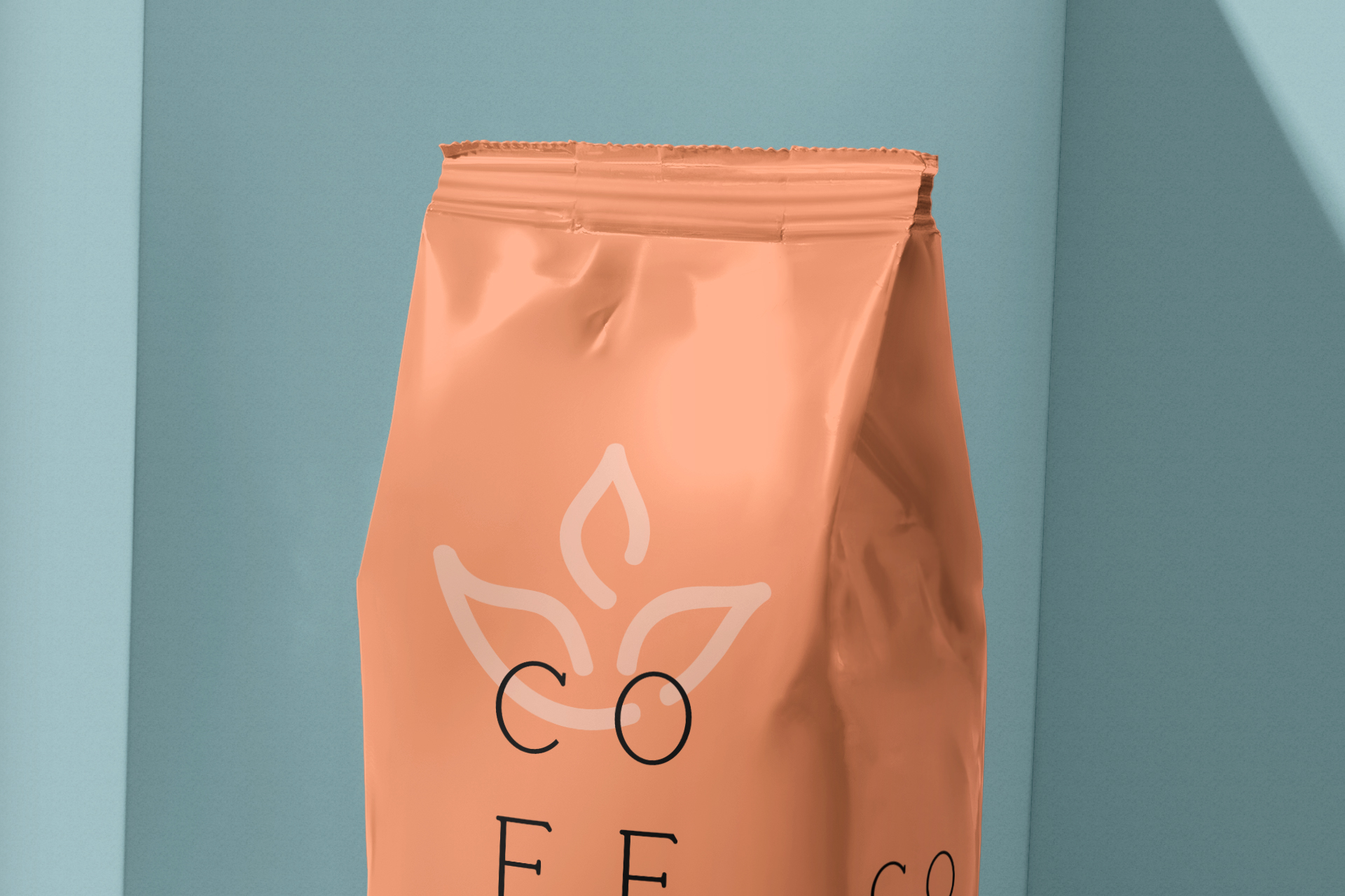 coffee packaging PSD