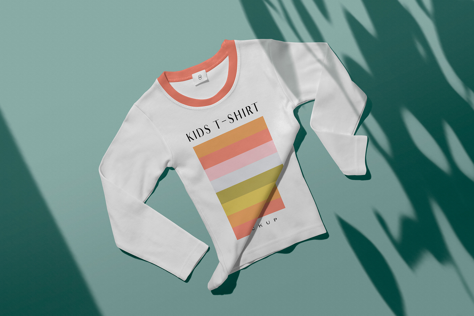 Flat Lay Kids’ T-Shirt Mockup – Stylish Display
