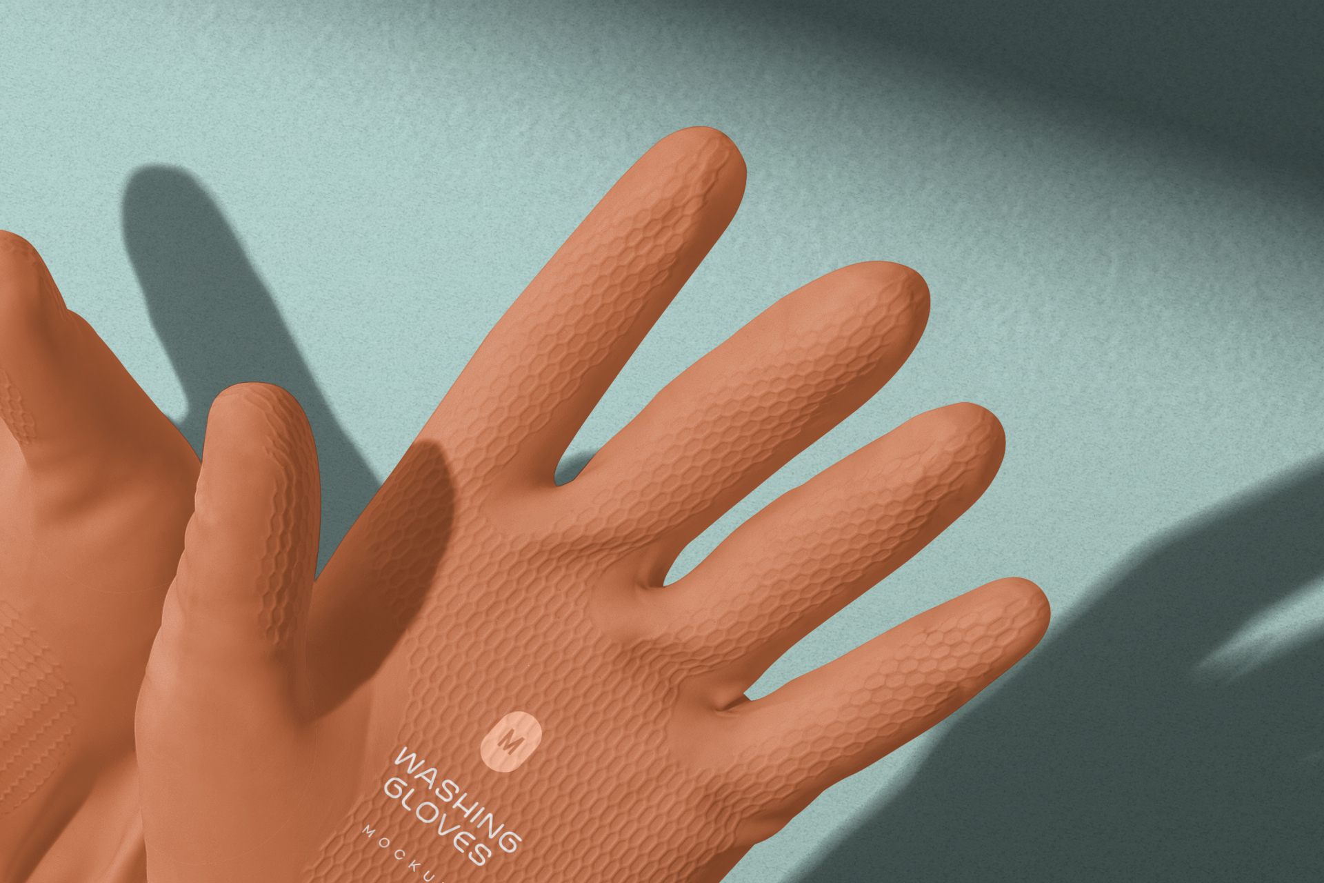 industrial gloves mockup