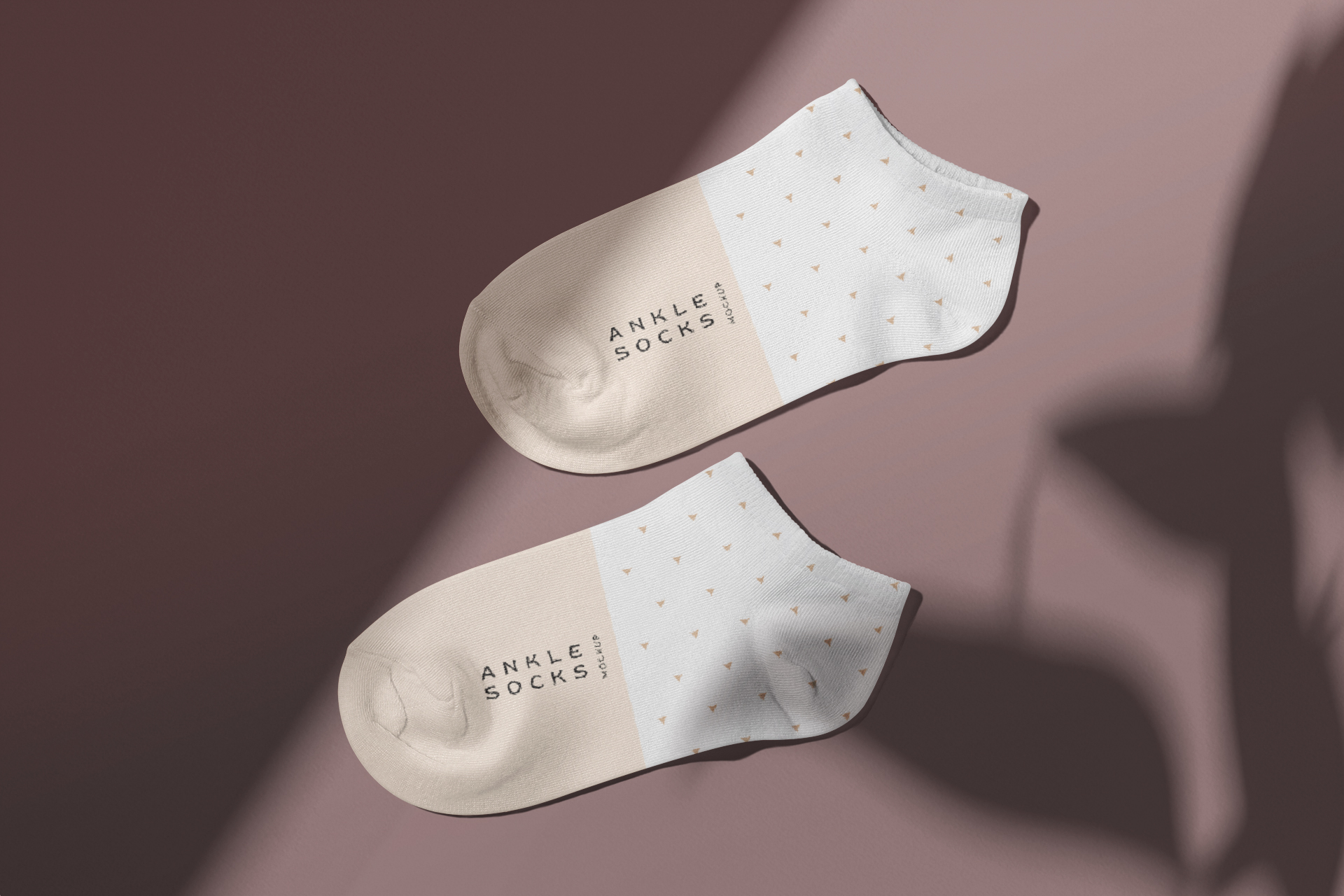 Ankle Socks Mockup – Realistic PSD for Branding