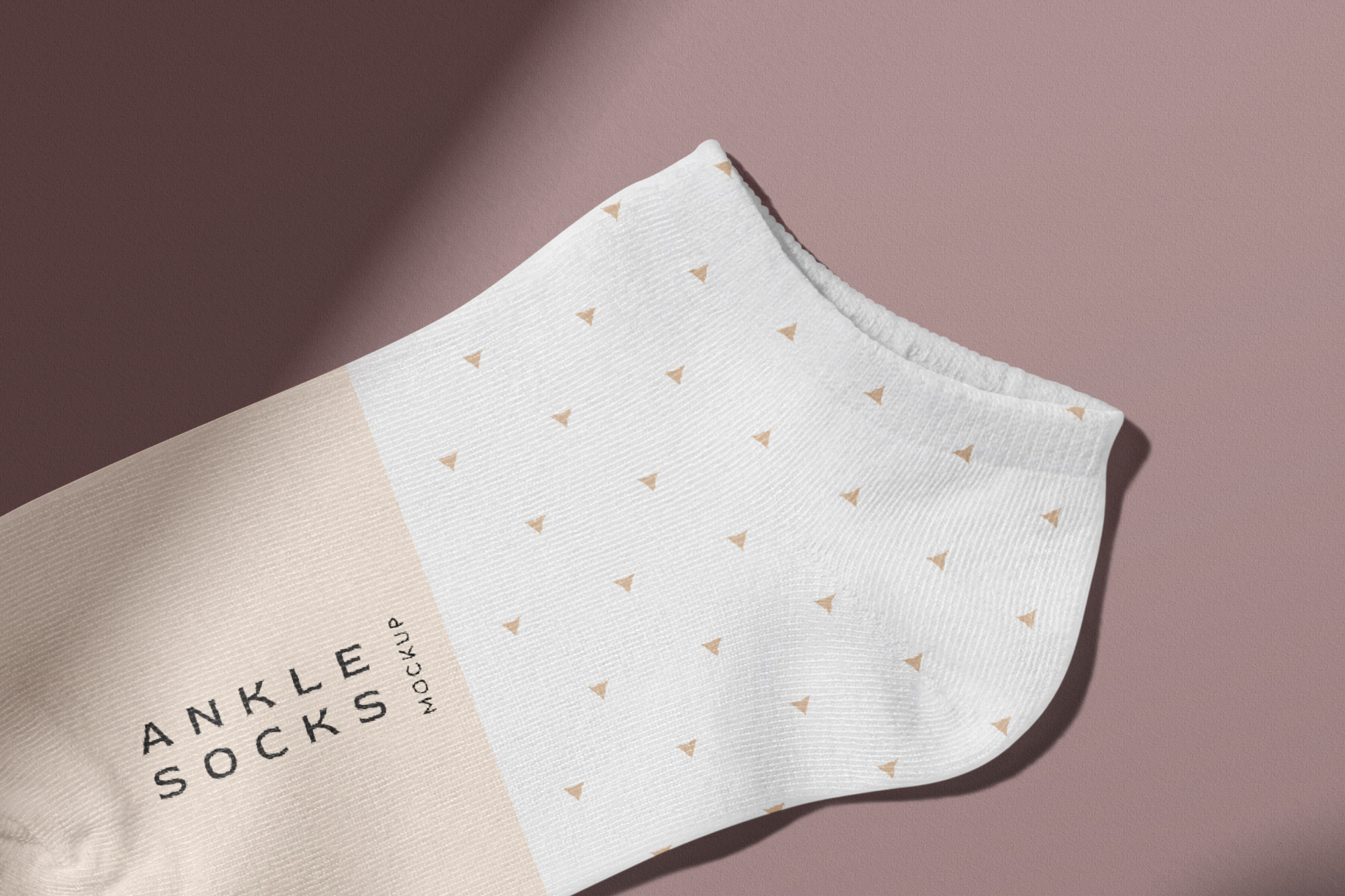 ankle socks mockup