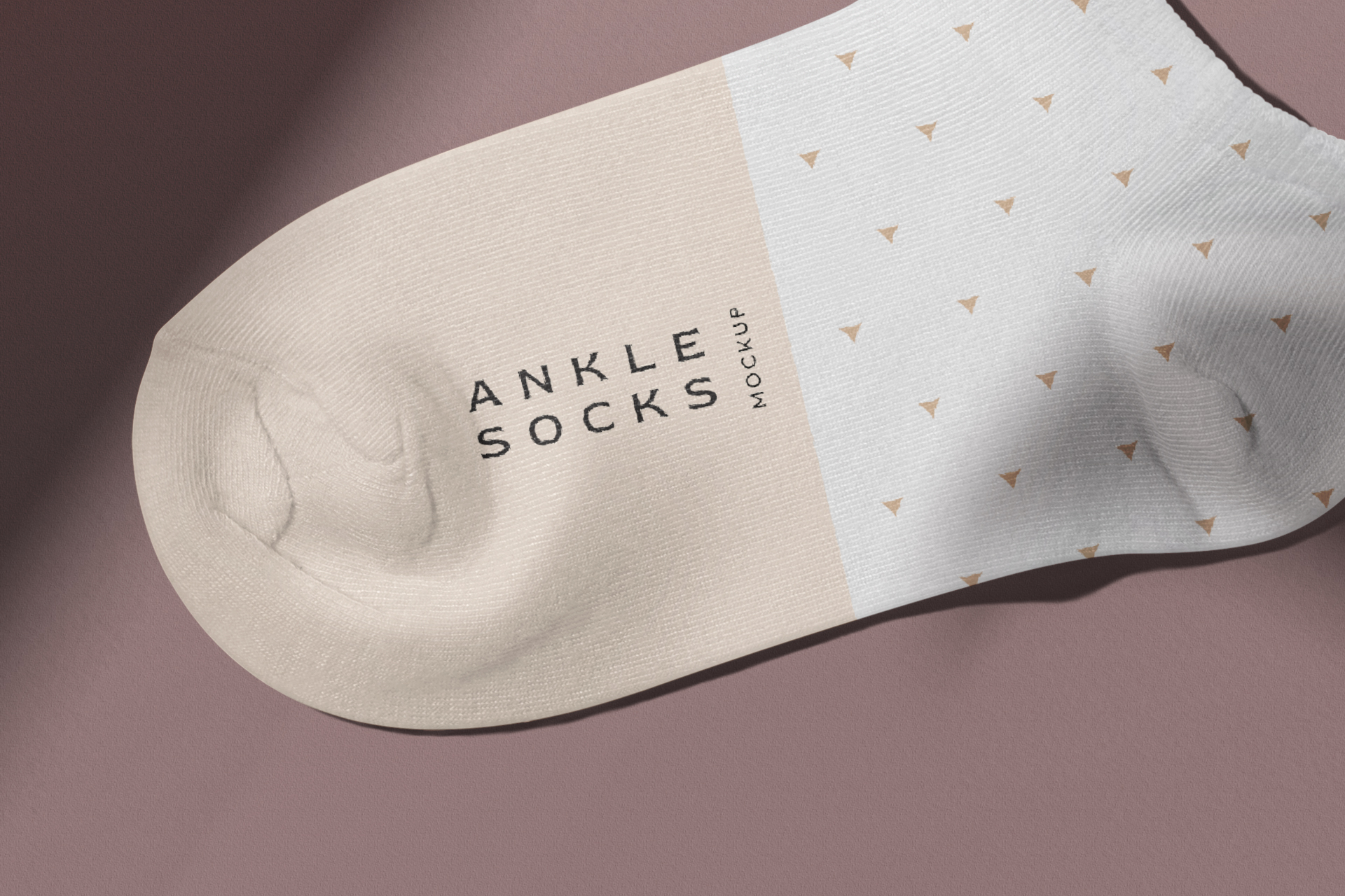 ankle socks mockup
