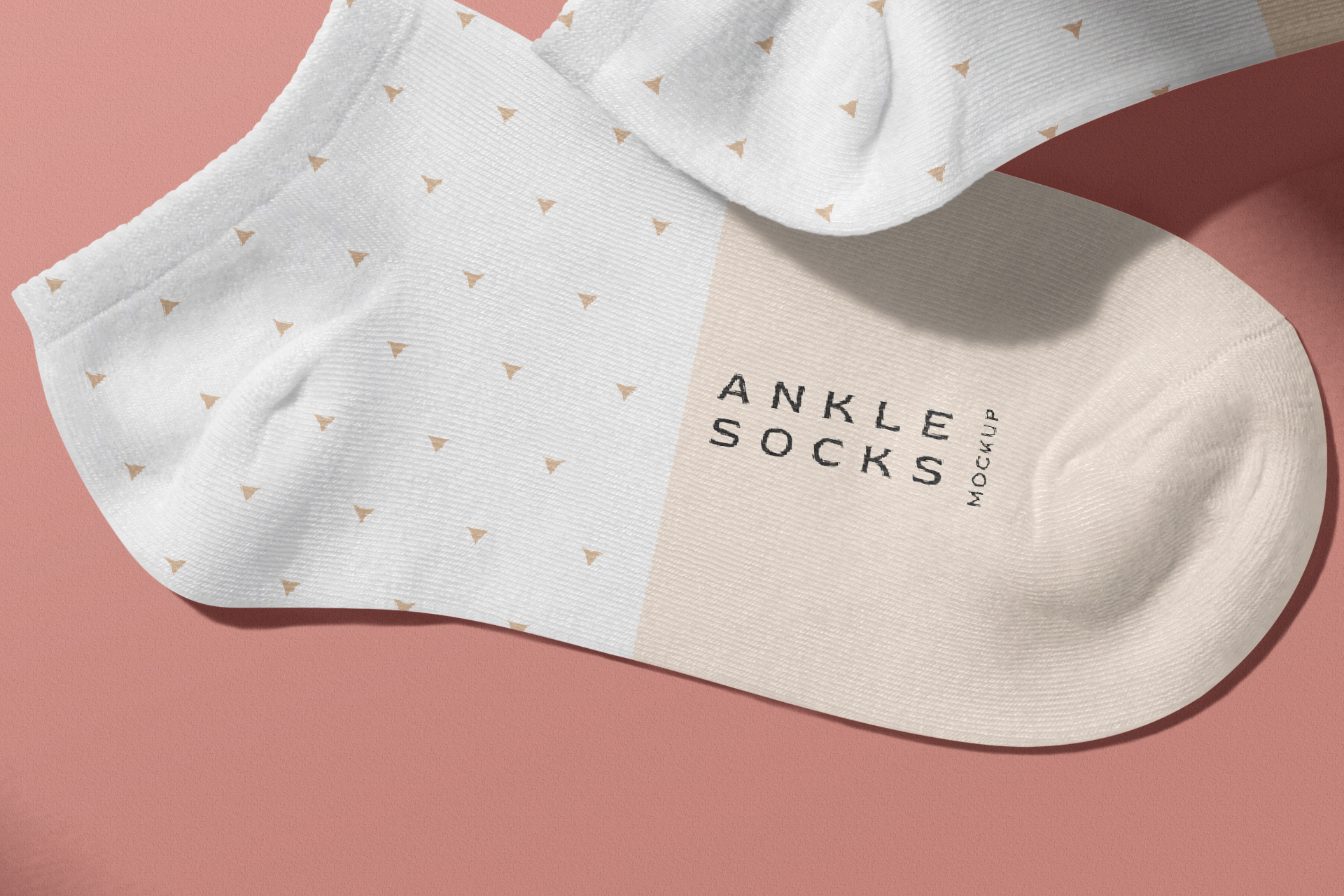 ankle socks mockup