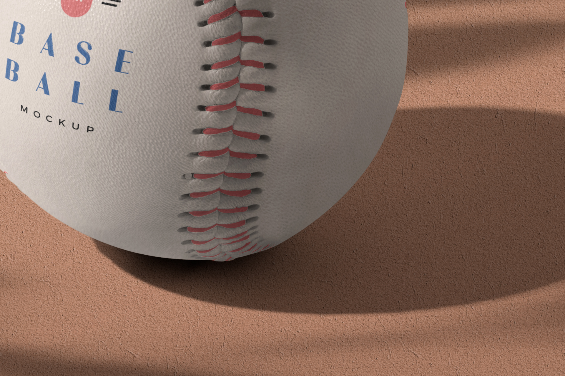 baseball ball mock-up