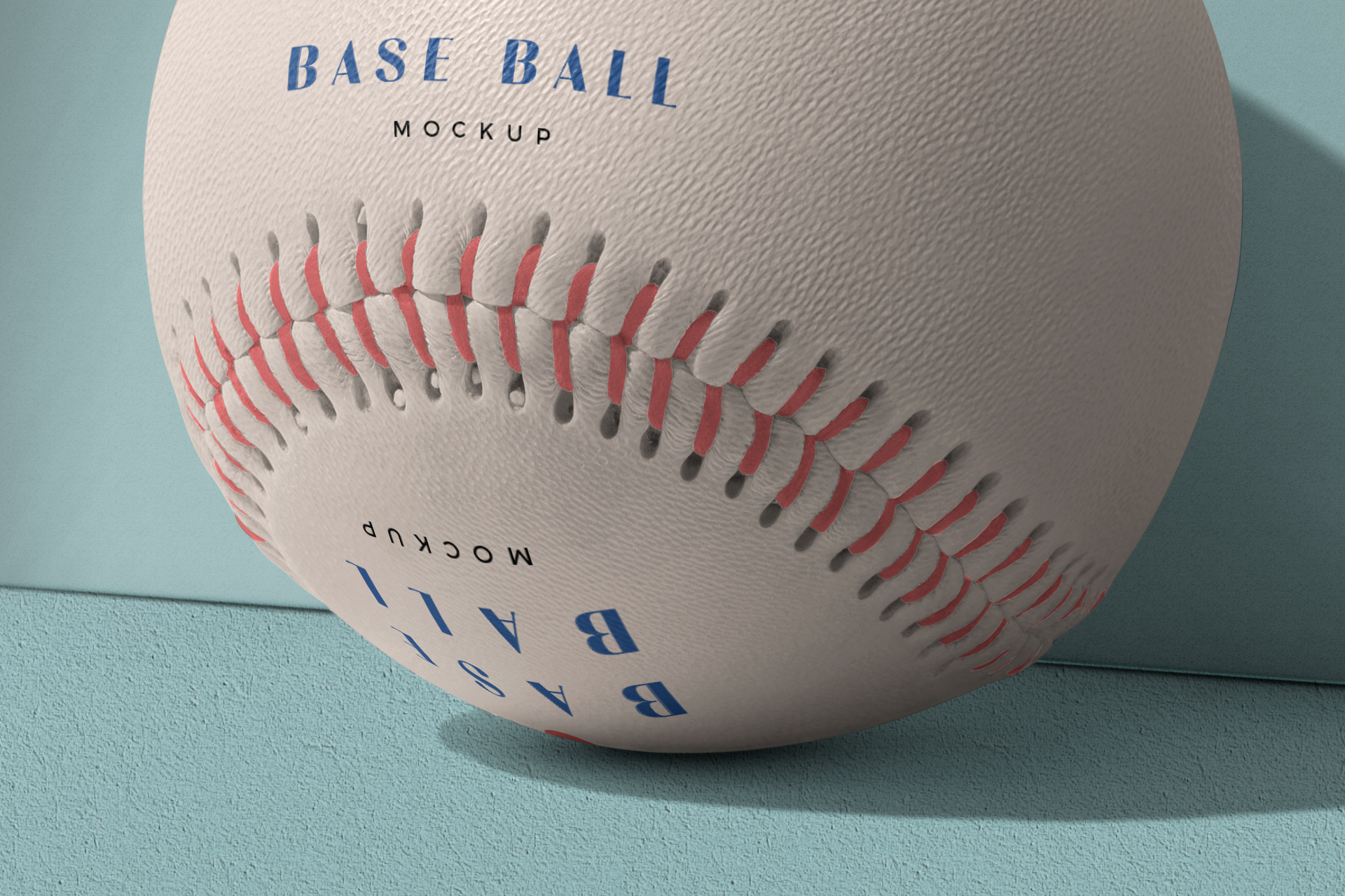 advertising baseball template