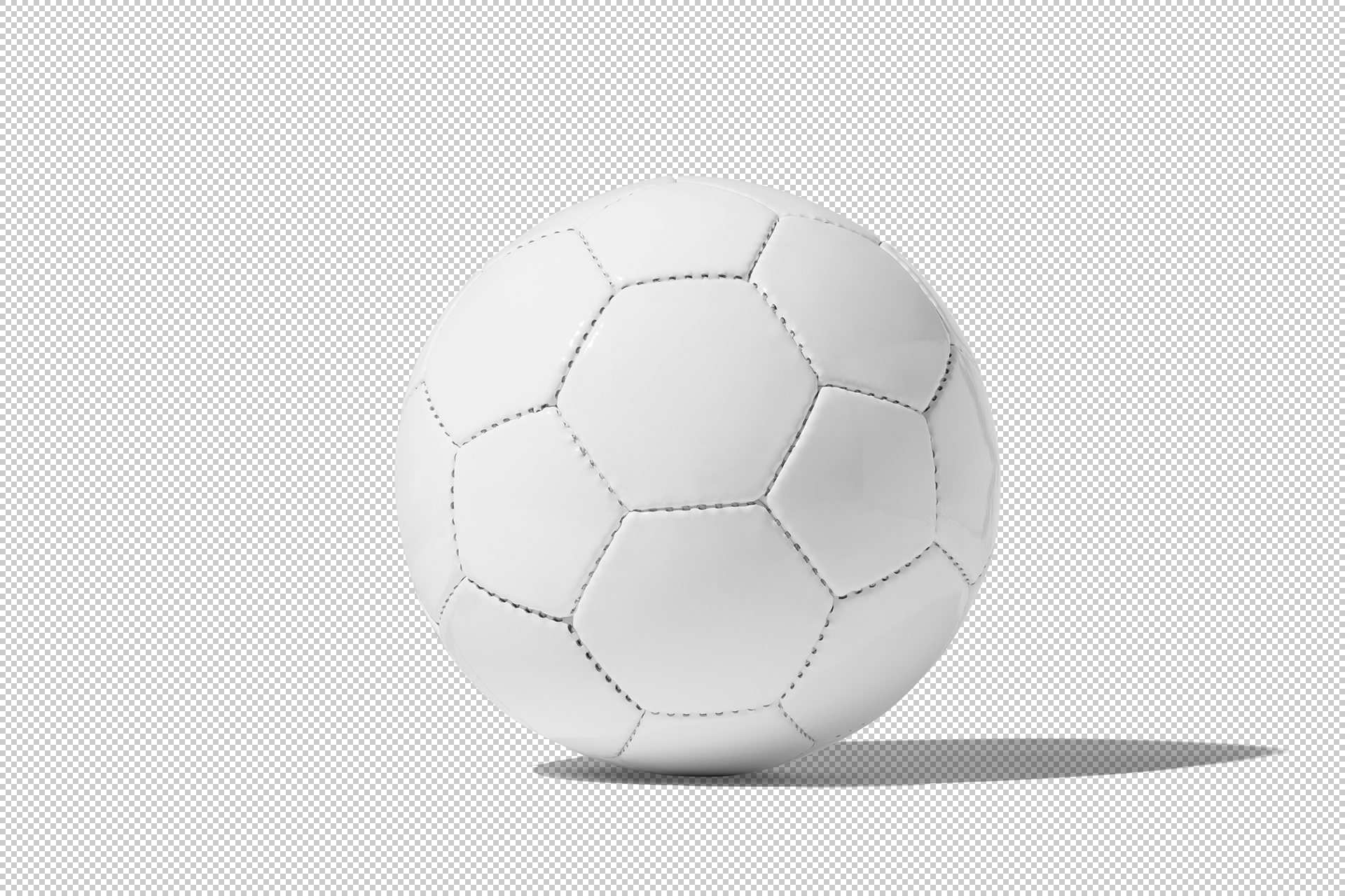3D football mockup