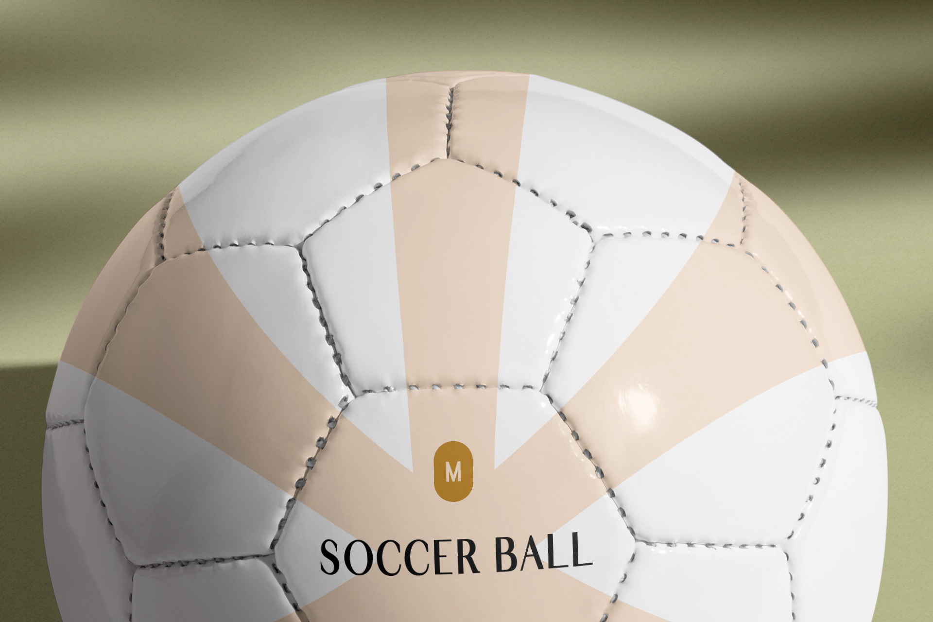 high-resolution soccer mockup