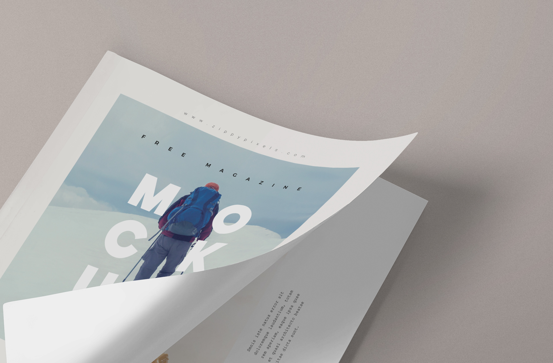 customizable magazine template