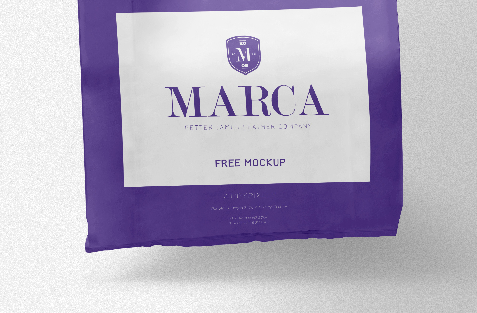 high-quality shopping bag mockup