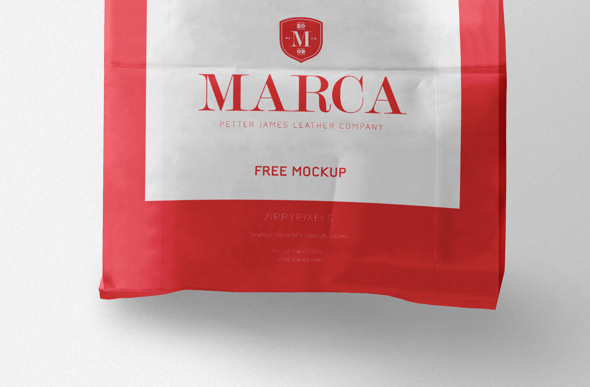 customizable plastic bag