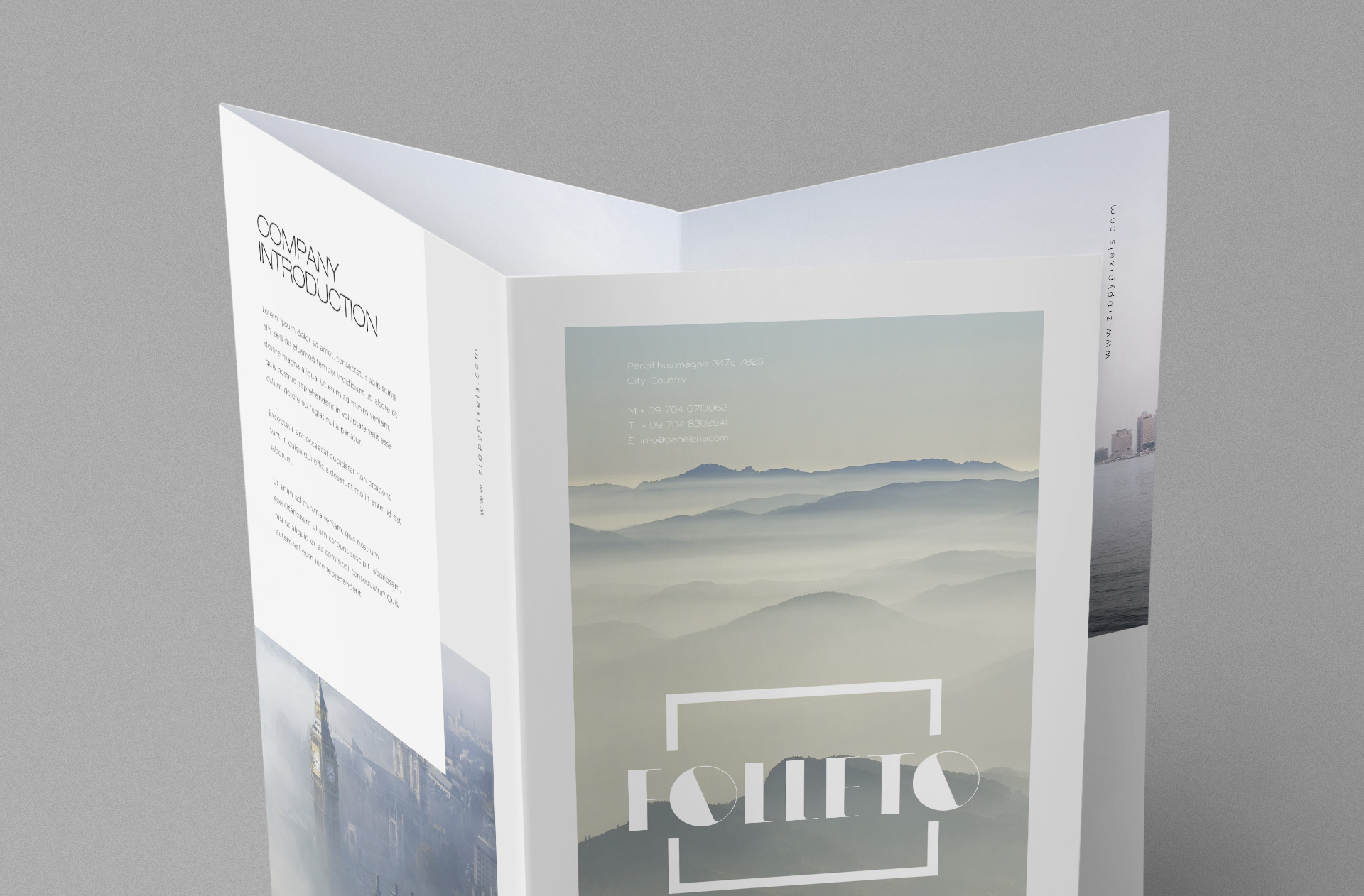 advertising brochure design