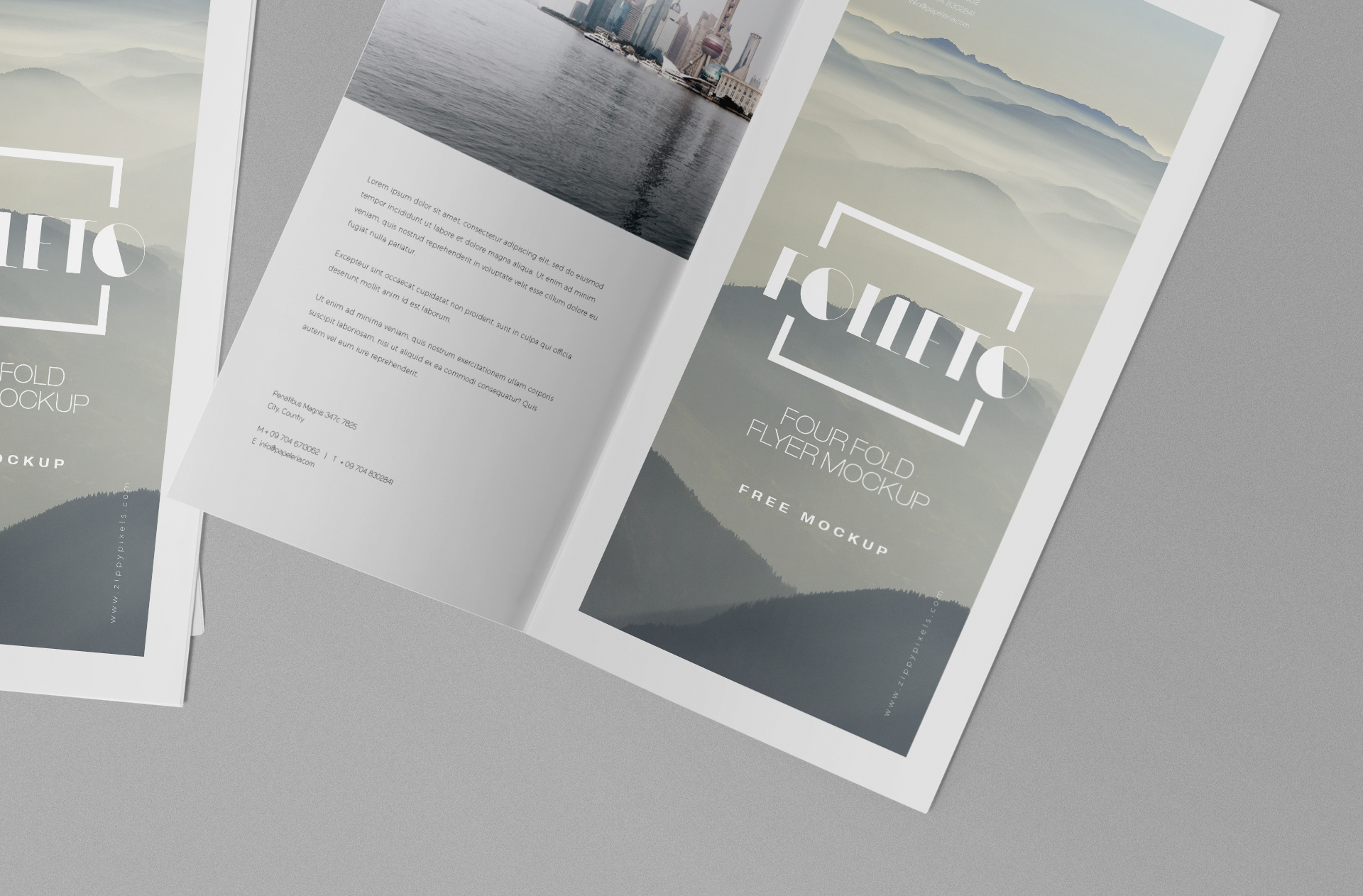 business brochure mockup