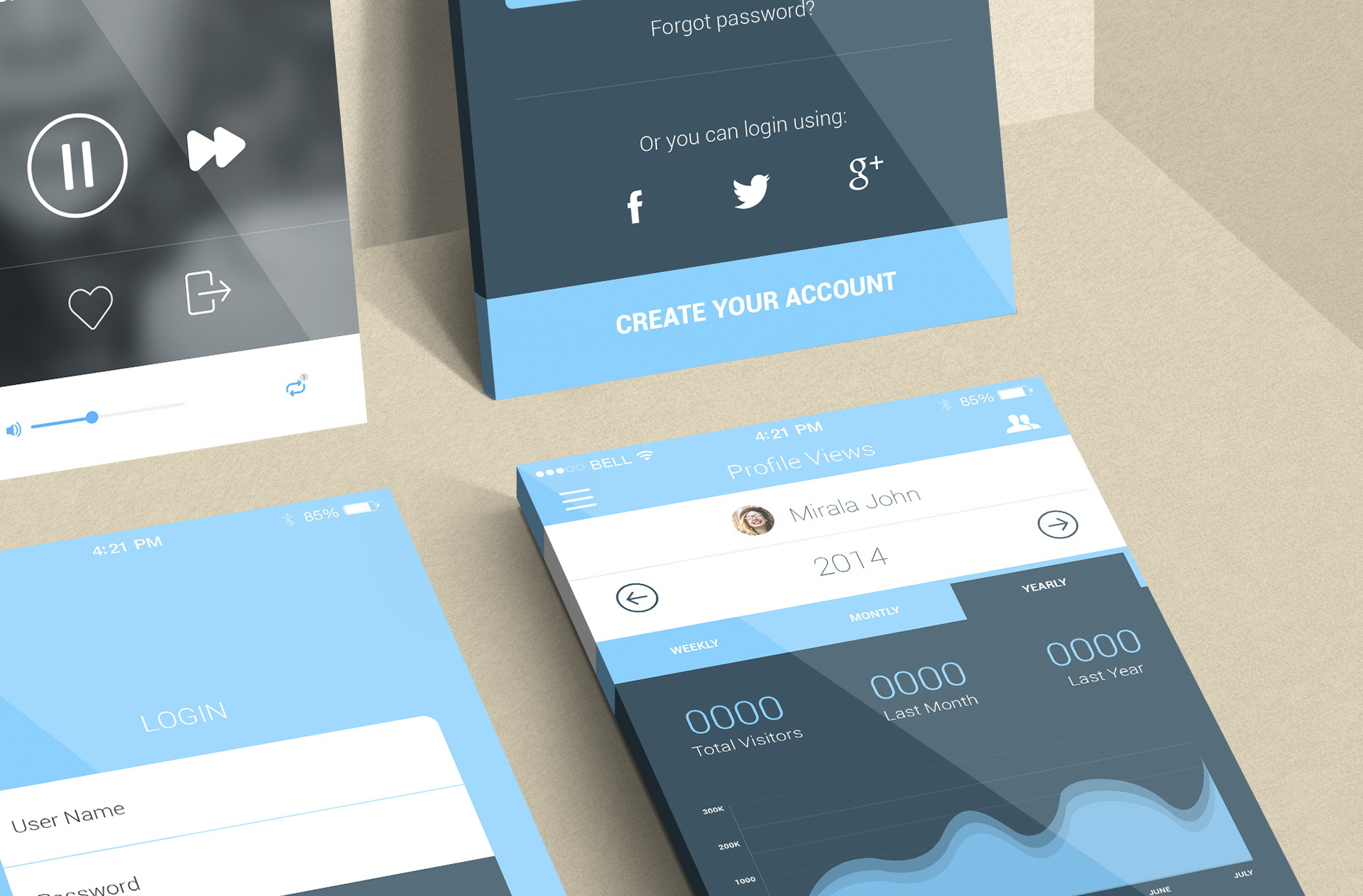 interactive app preview