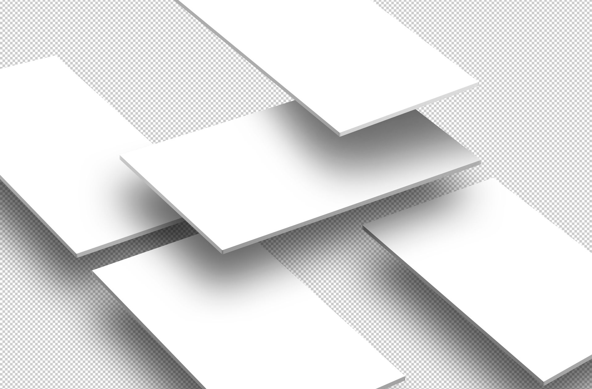 floating app mock-up