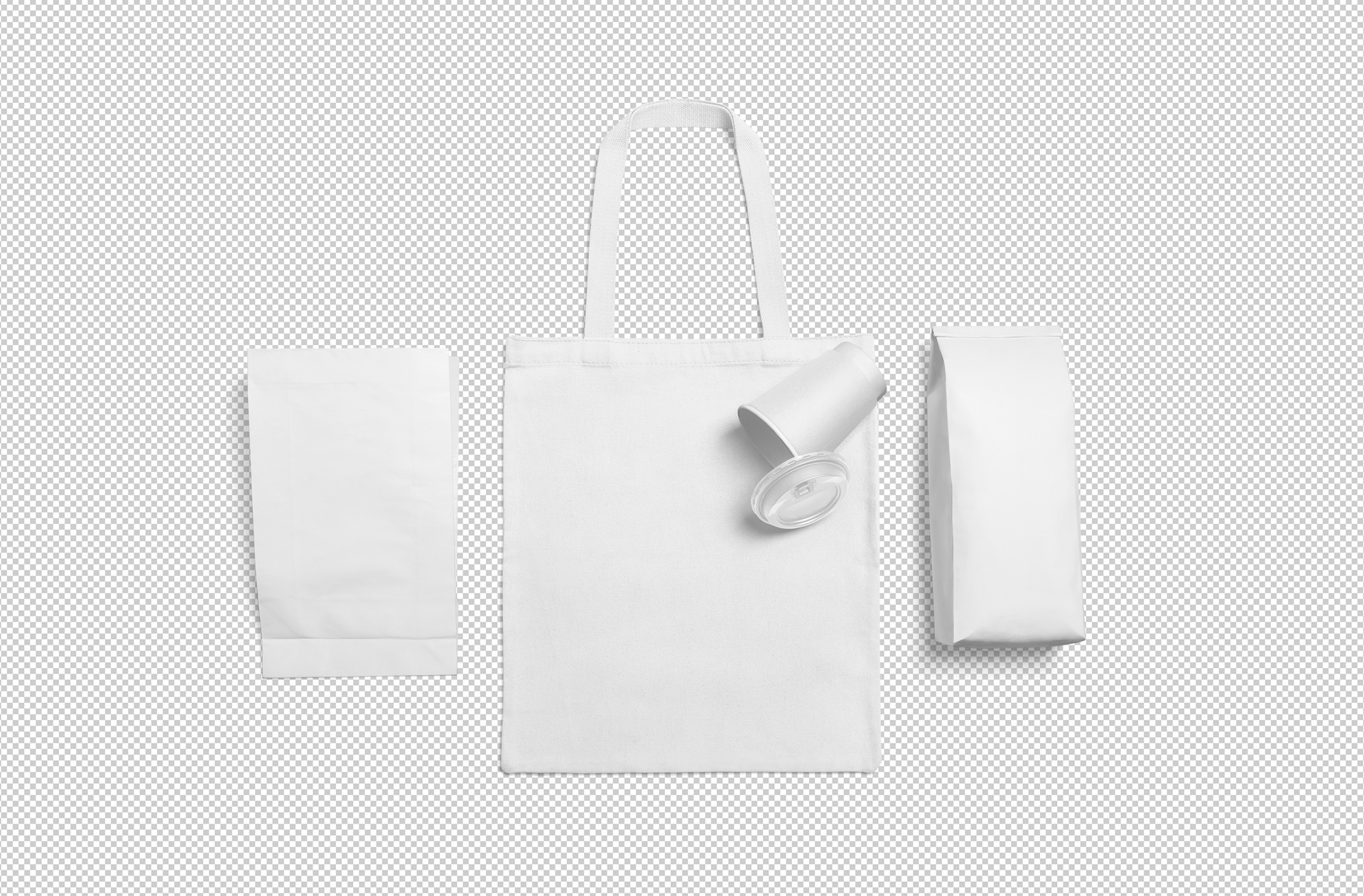 advertising bag mockup
