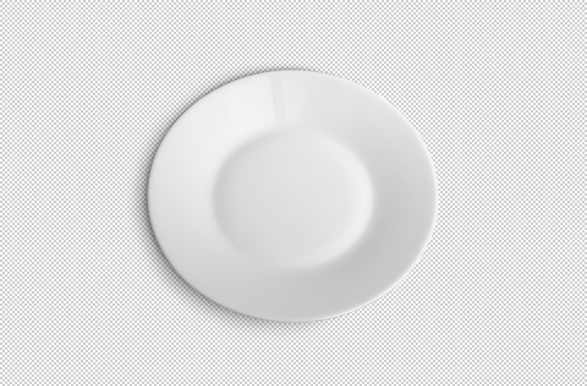 ceramic dish mock-up