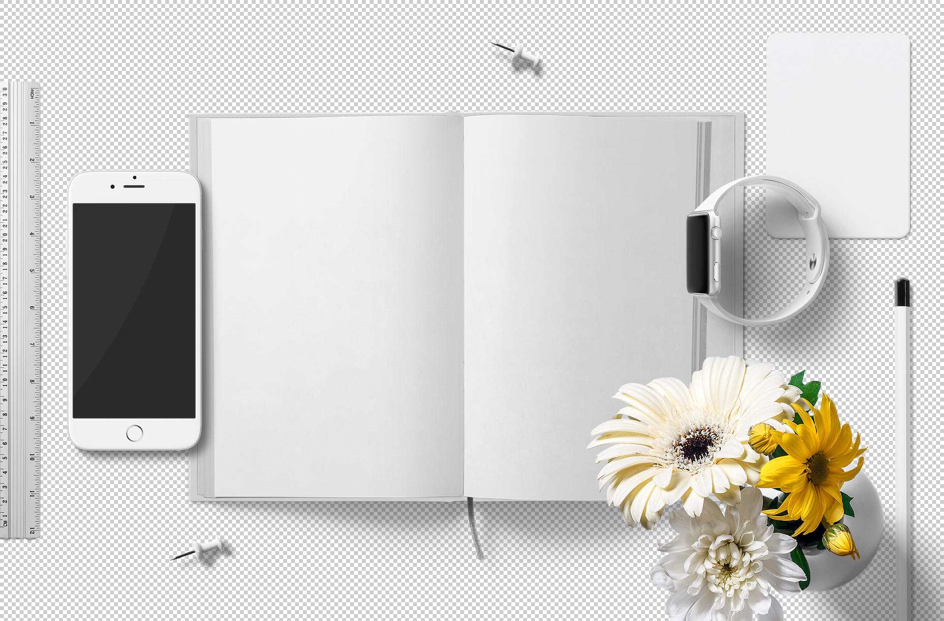 author book mockup