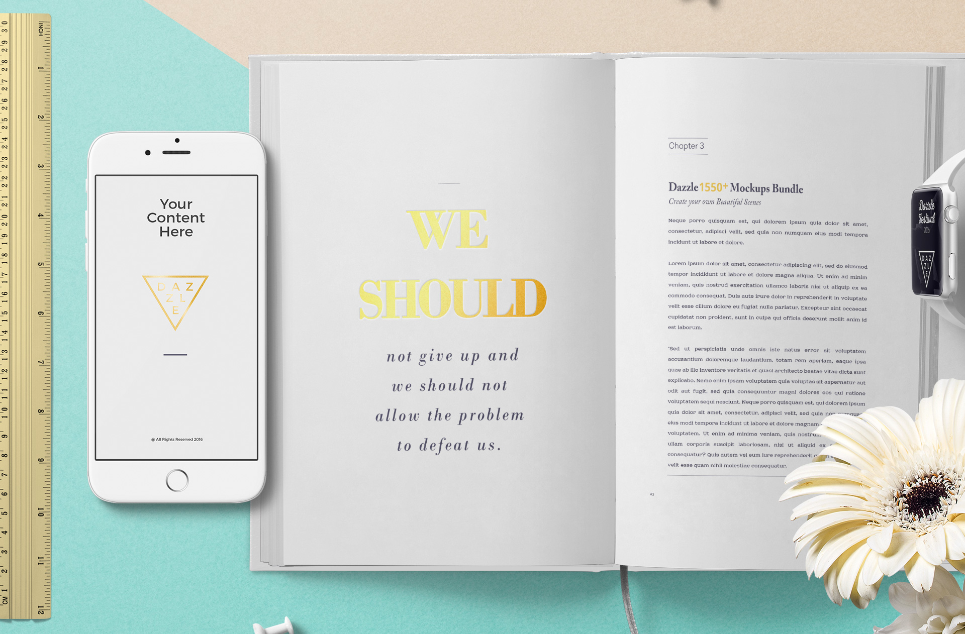 author book mockup