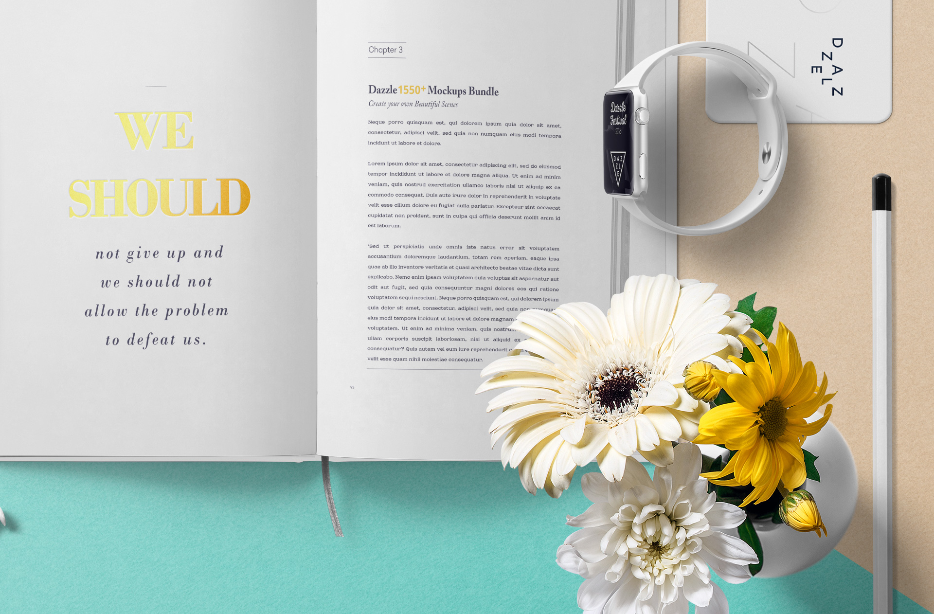 author book mockup