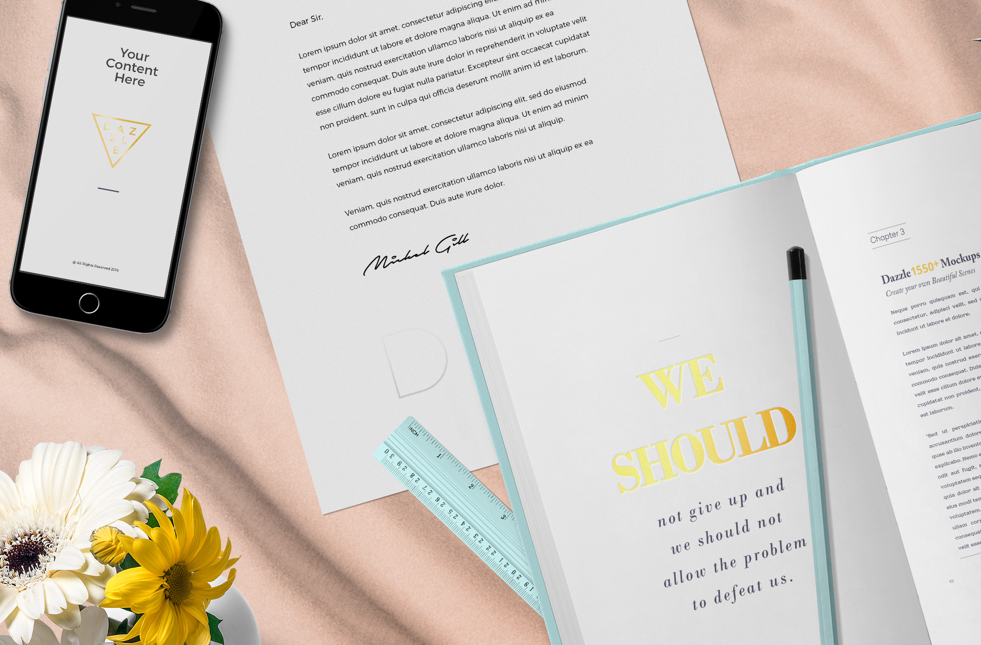 author book mockup