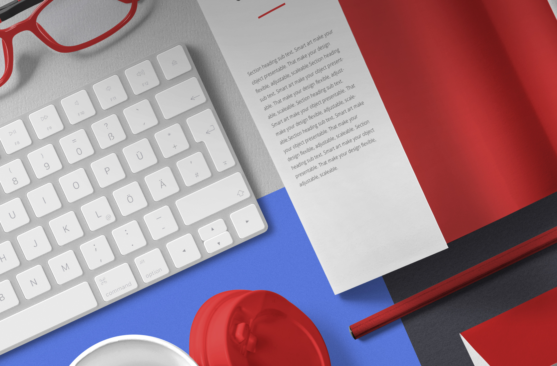 book design mockup