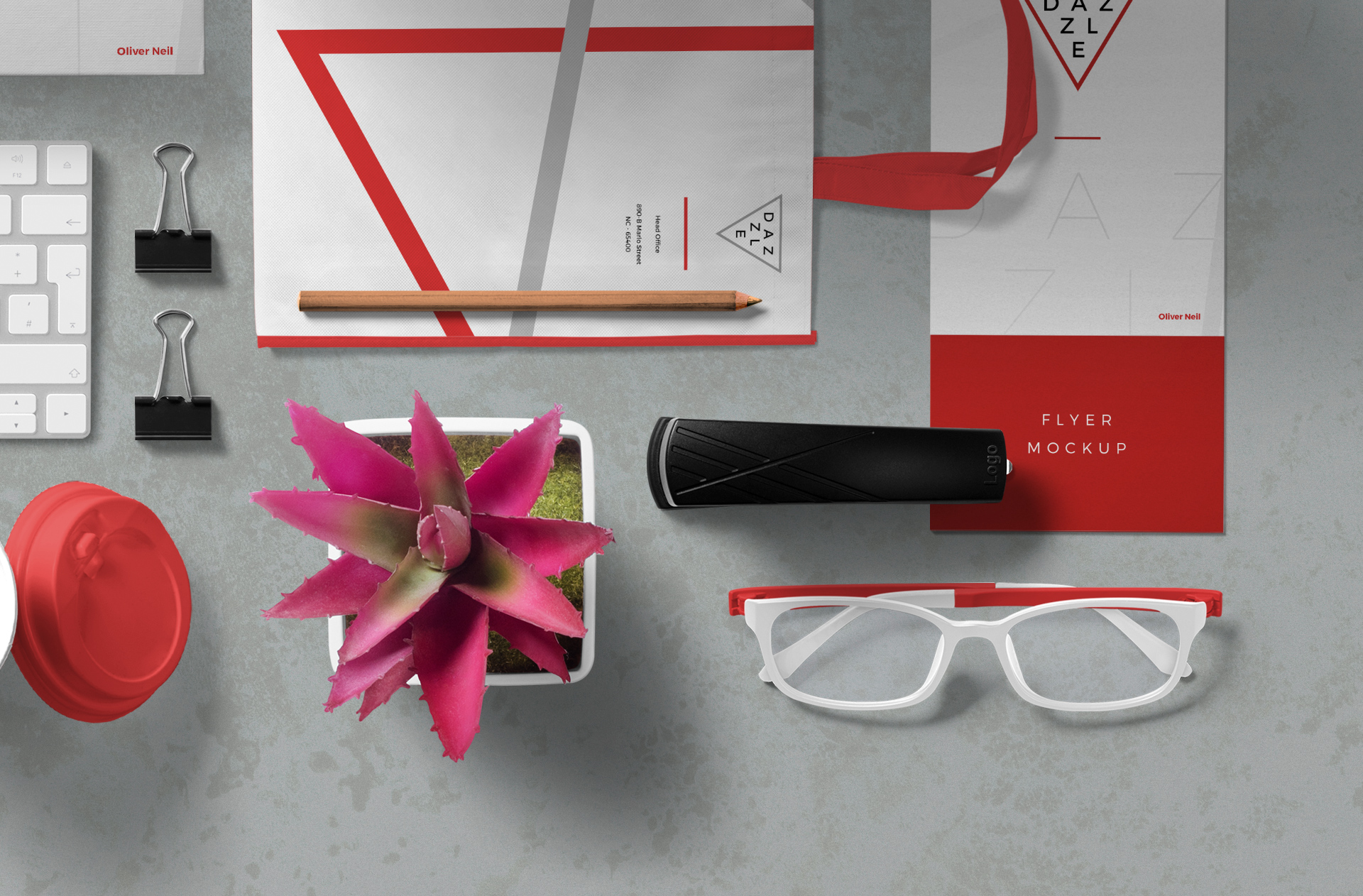 book branding mockup