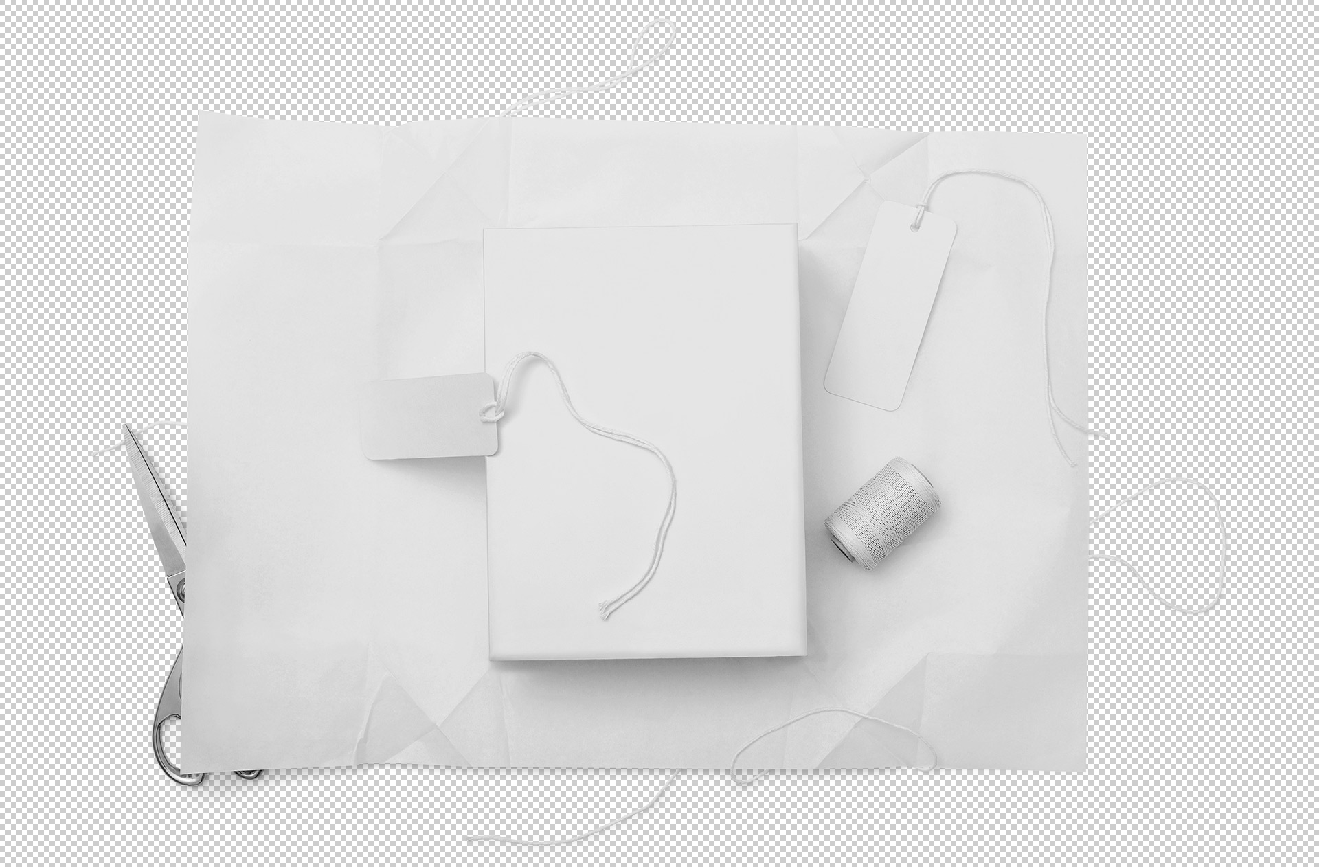clothing label mockup