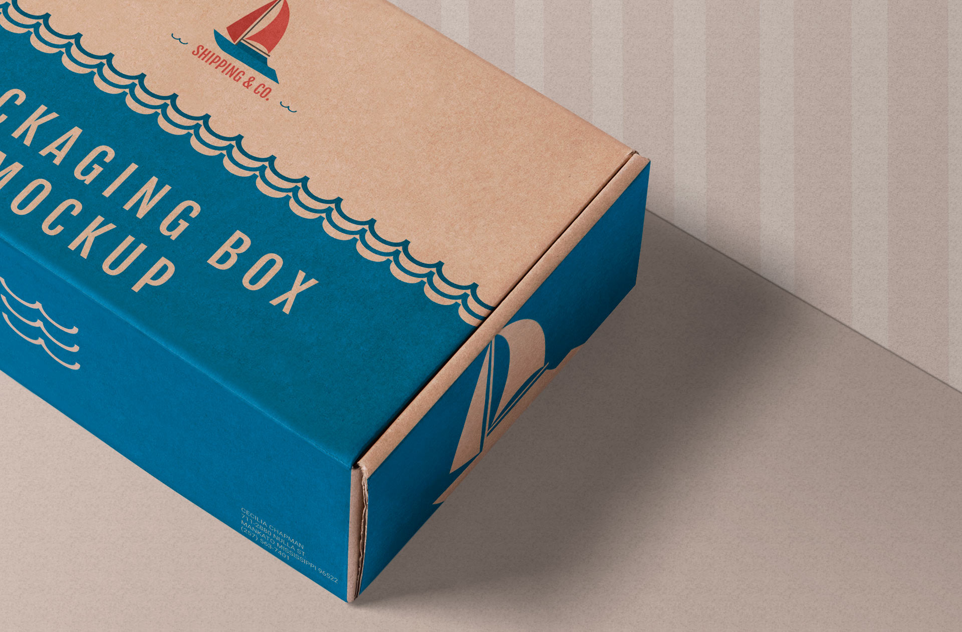 branding box mockup