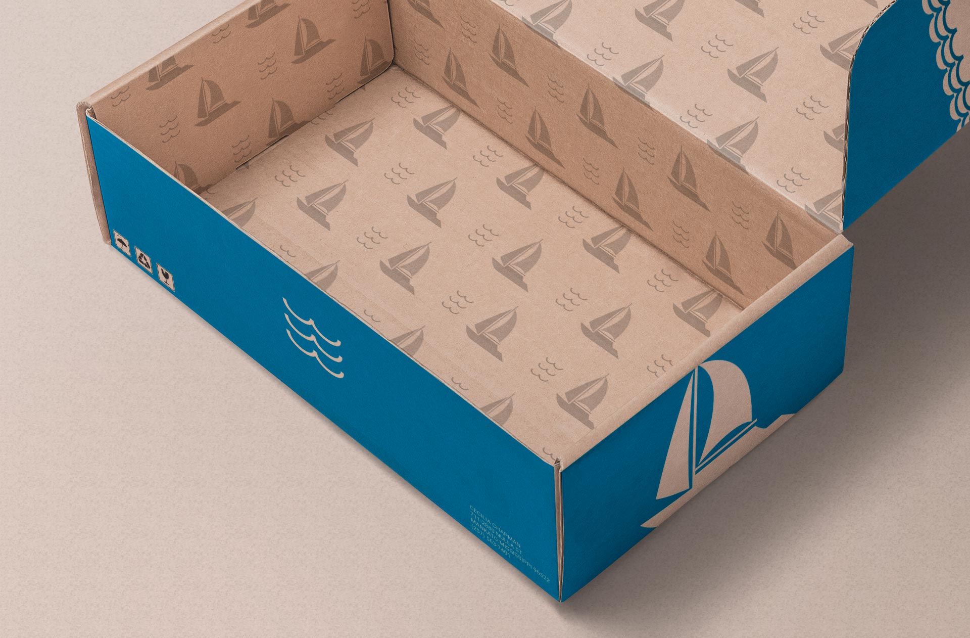branding box mockup