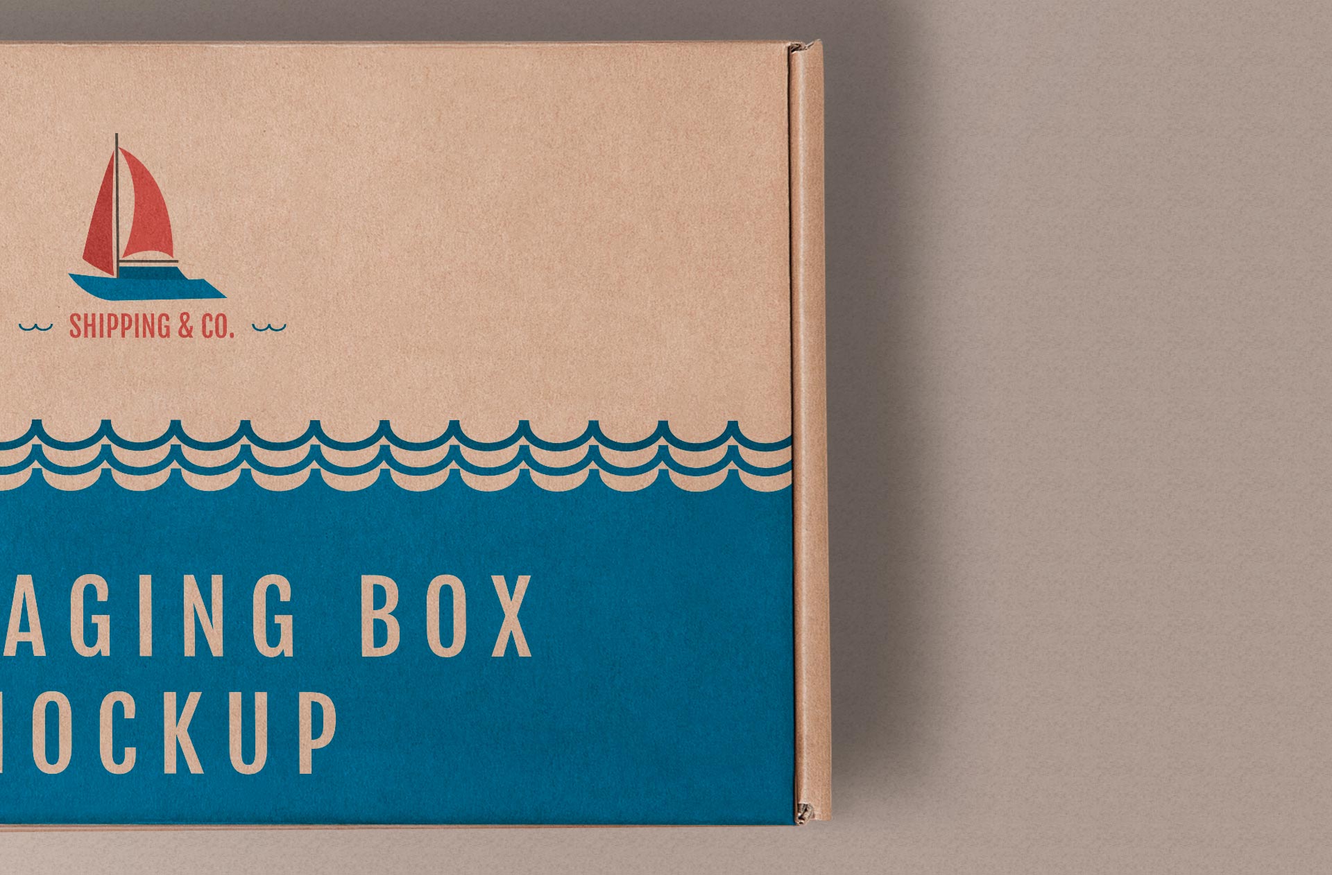 branding box mockup