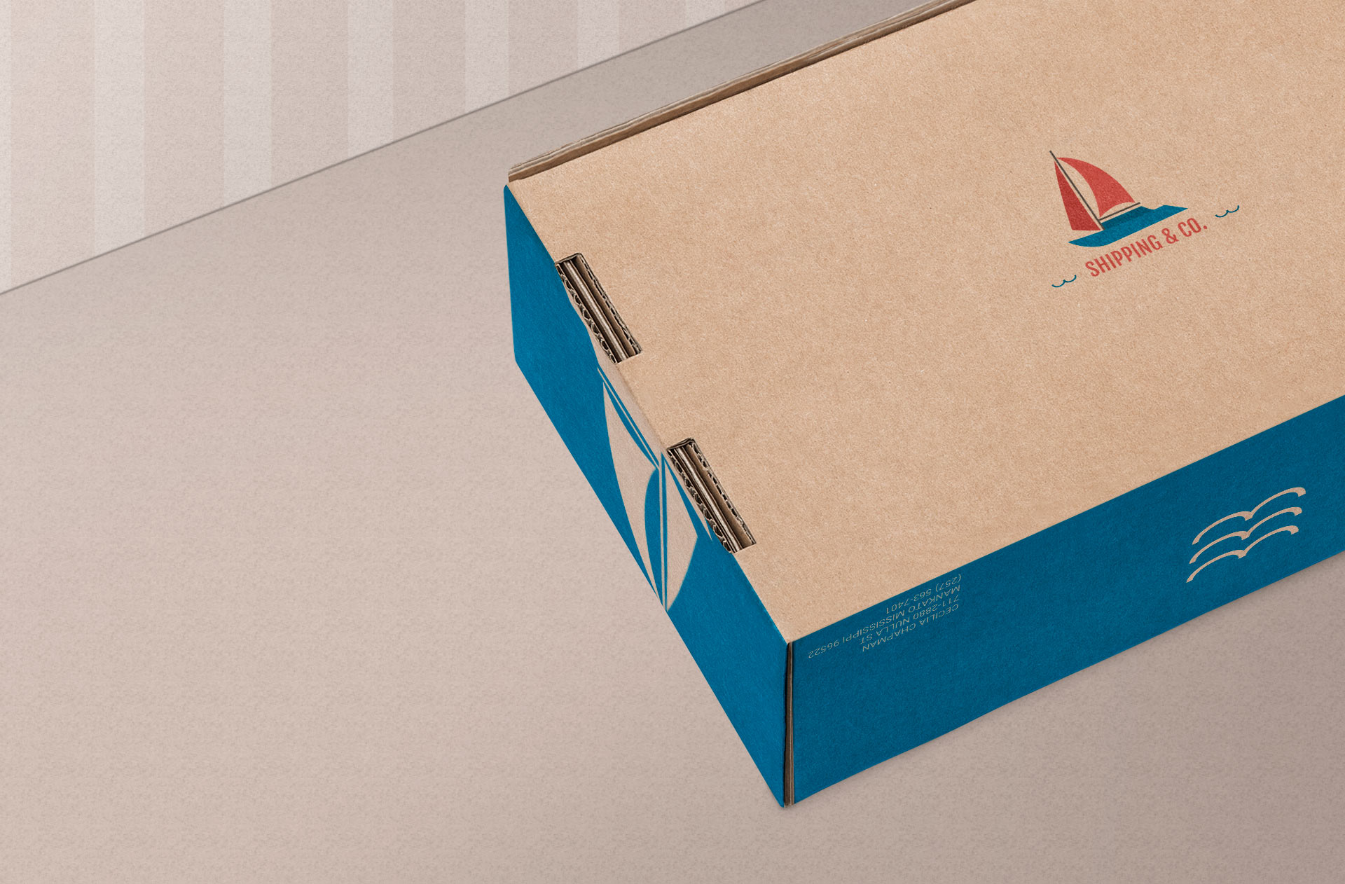 branding box mockup