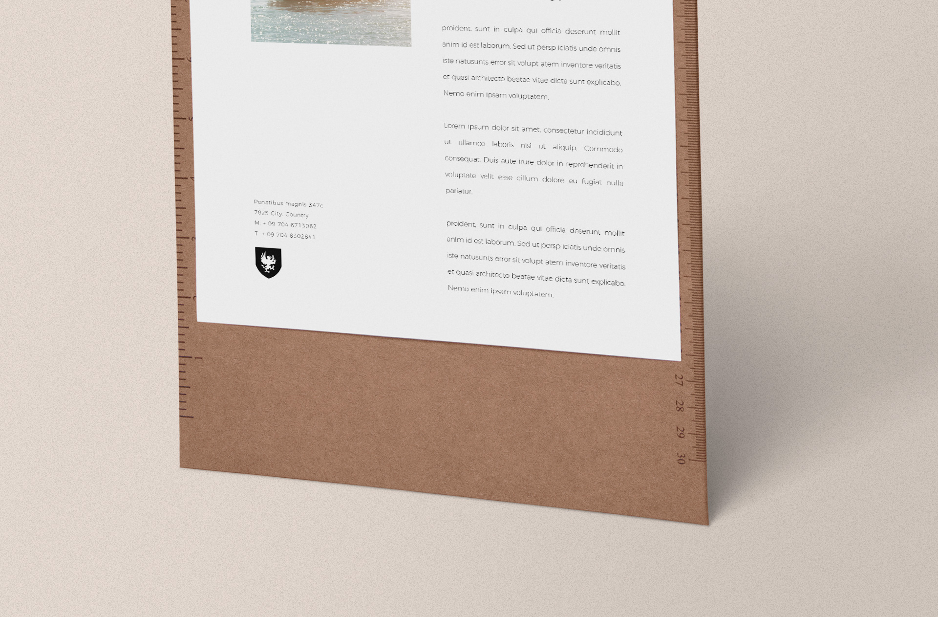 corporate letterhead design