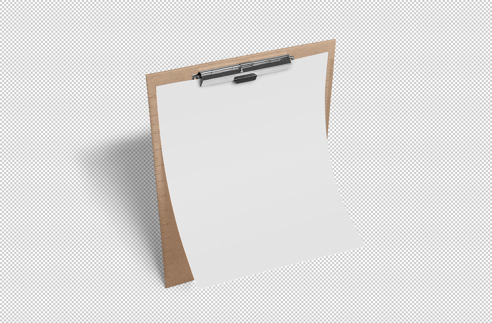 A4 paper mock-up