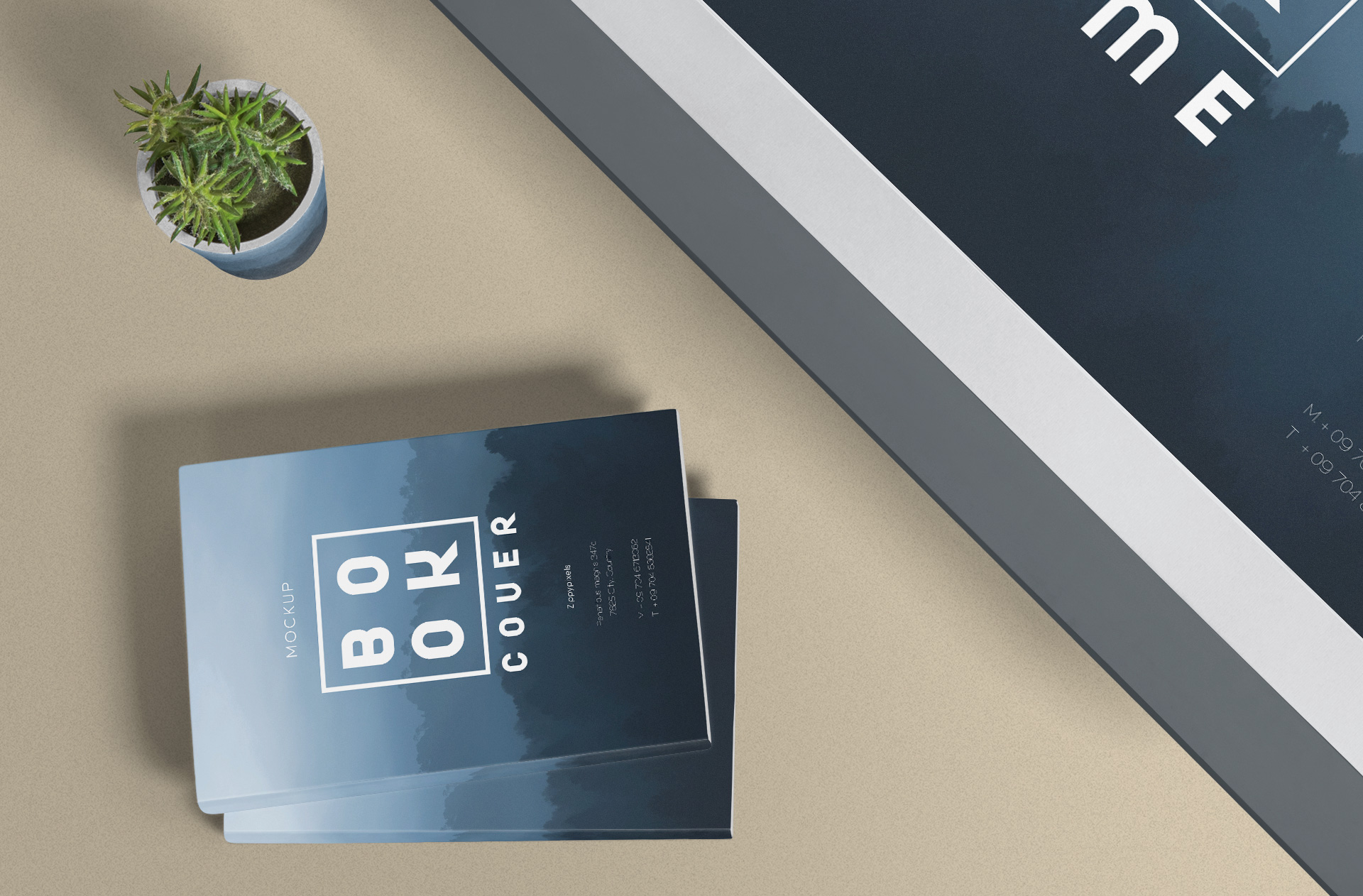 clean branding mockup