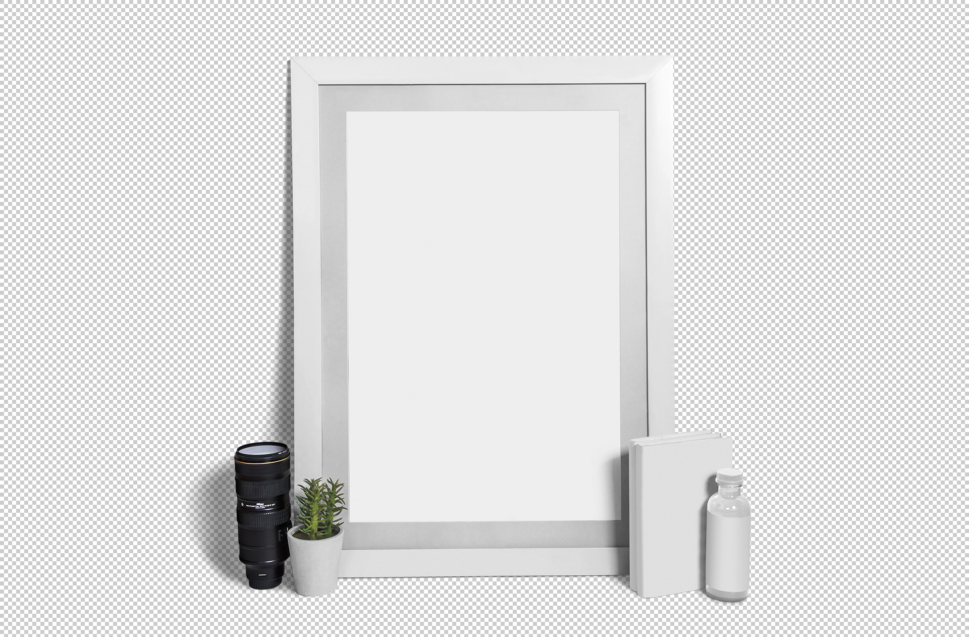 advertising frame mockup