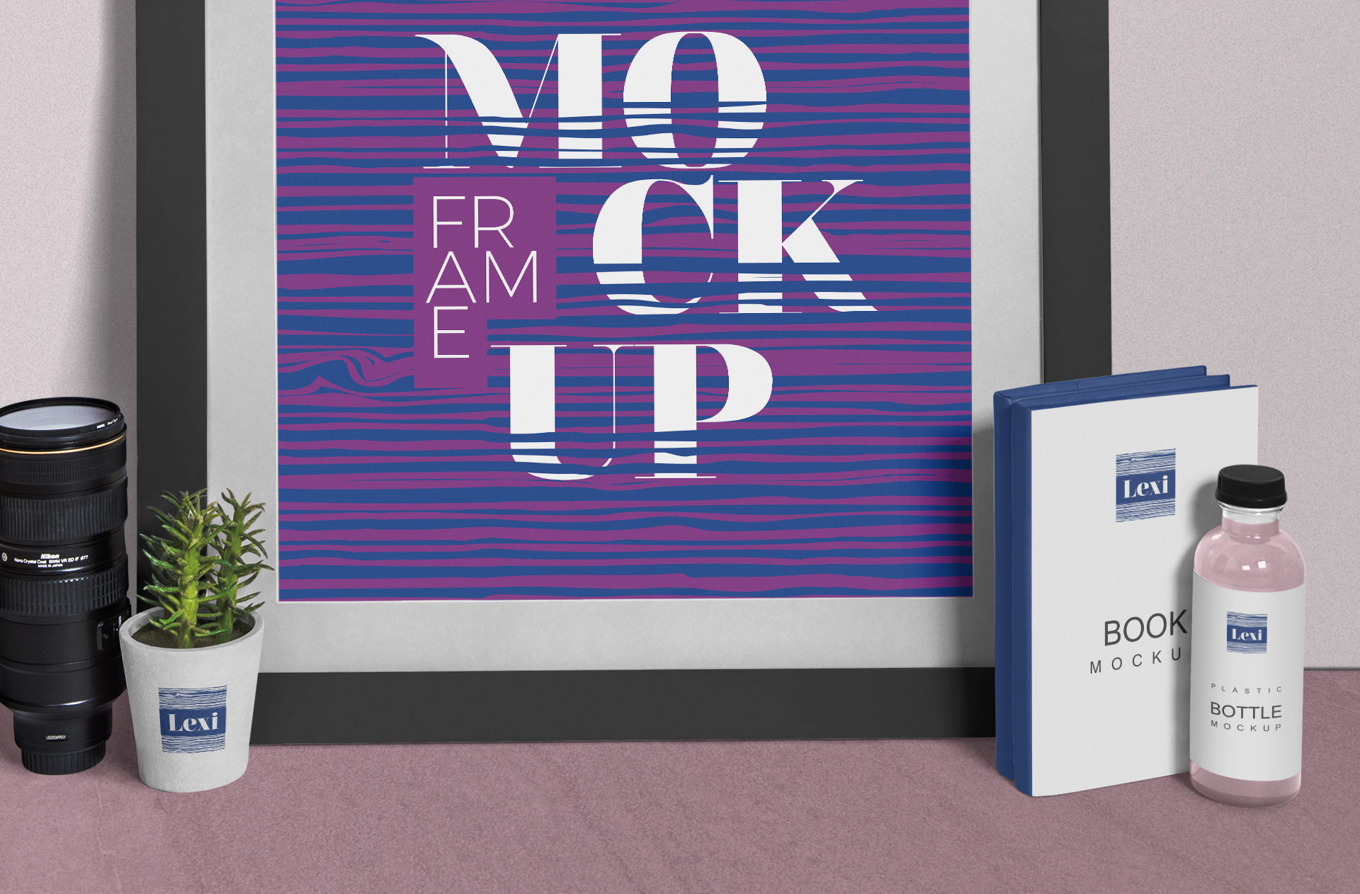 advertising frame mockup