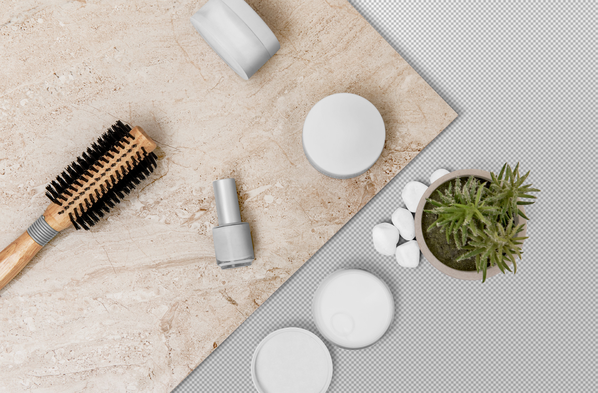 beauty packaging PSD