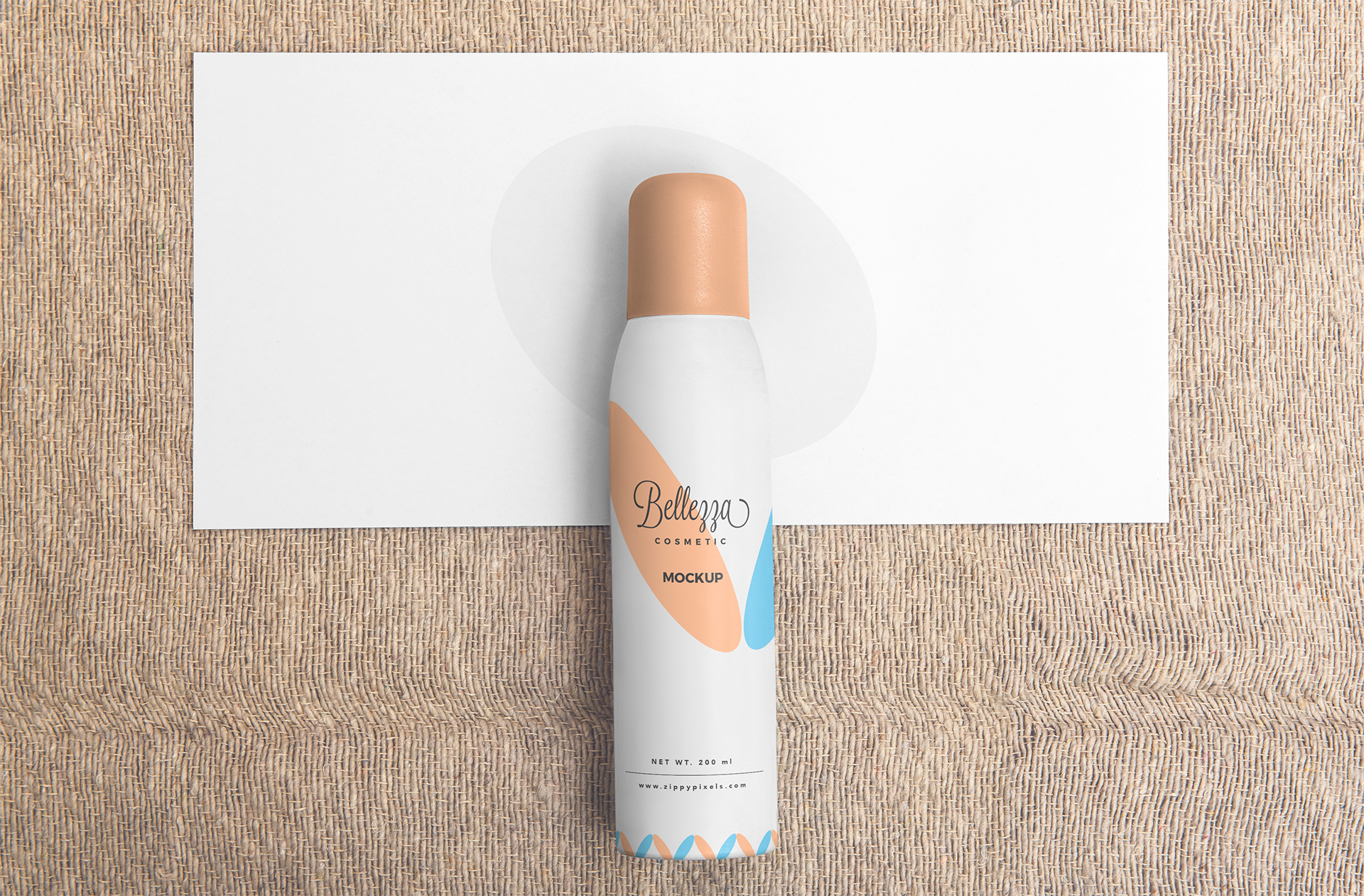 Cosmetic Spray Bottle Mockup – Minimalist Packaging