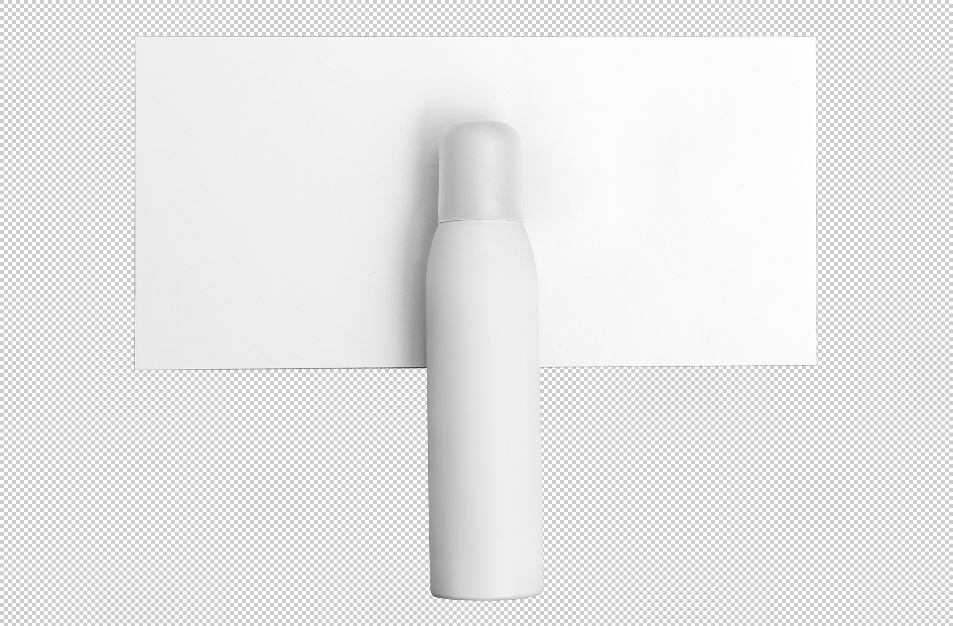 cosmetic bottle mock-up