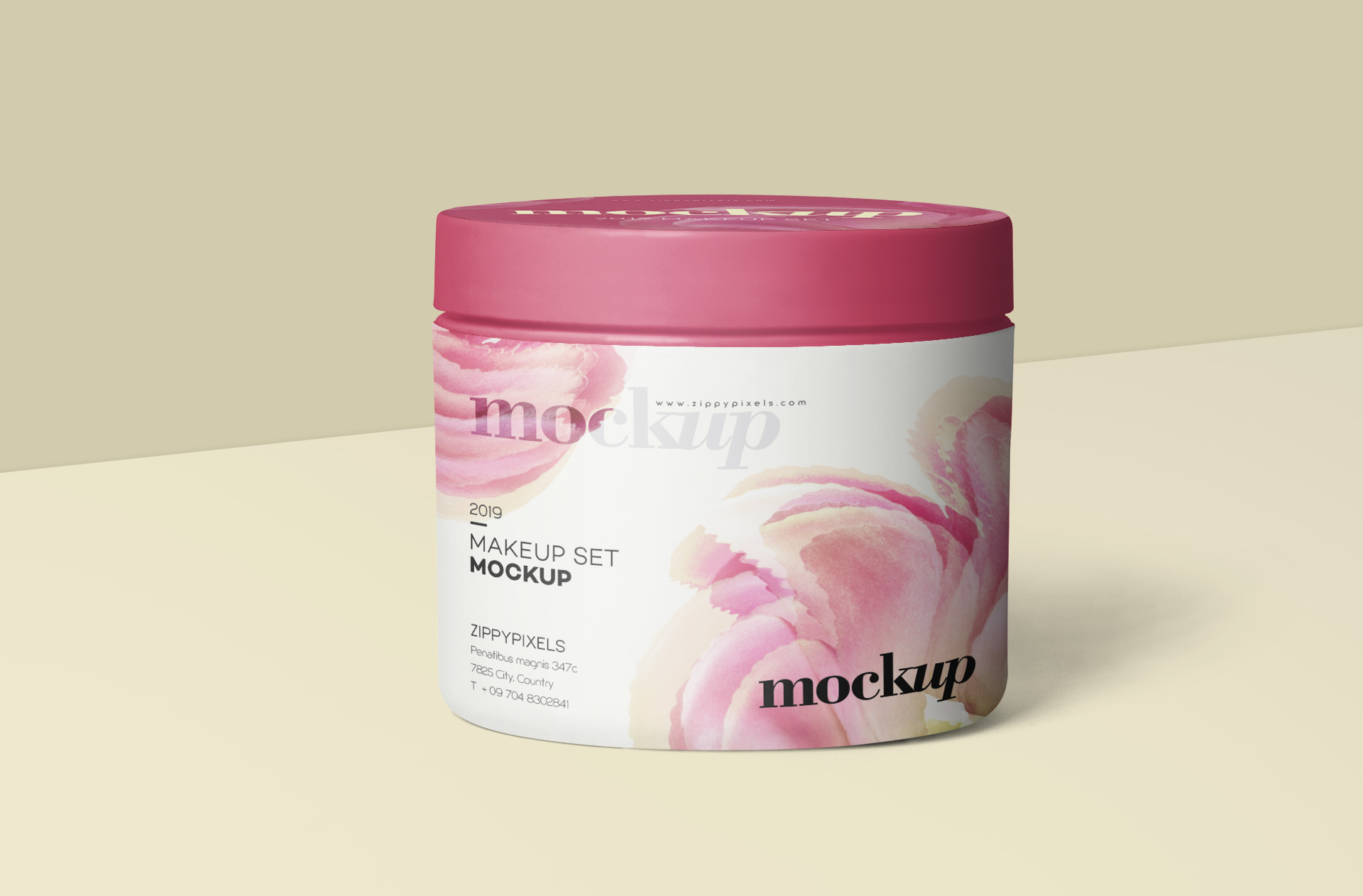 beauty product mockup