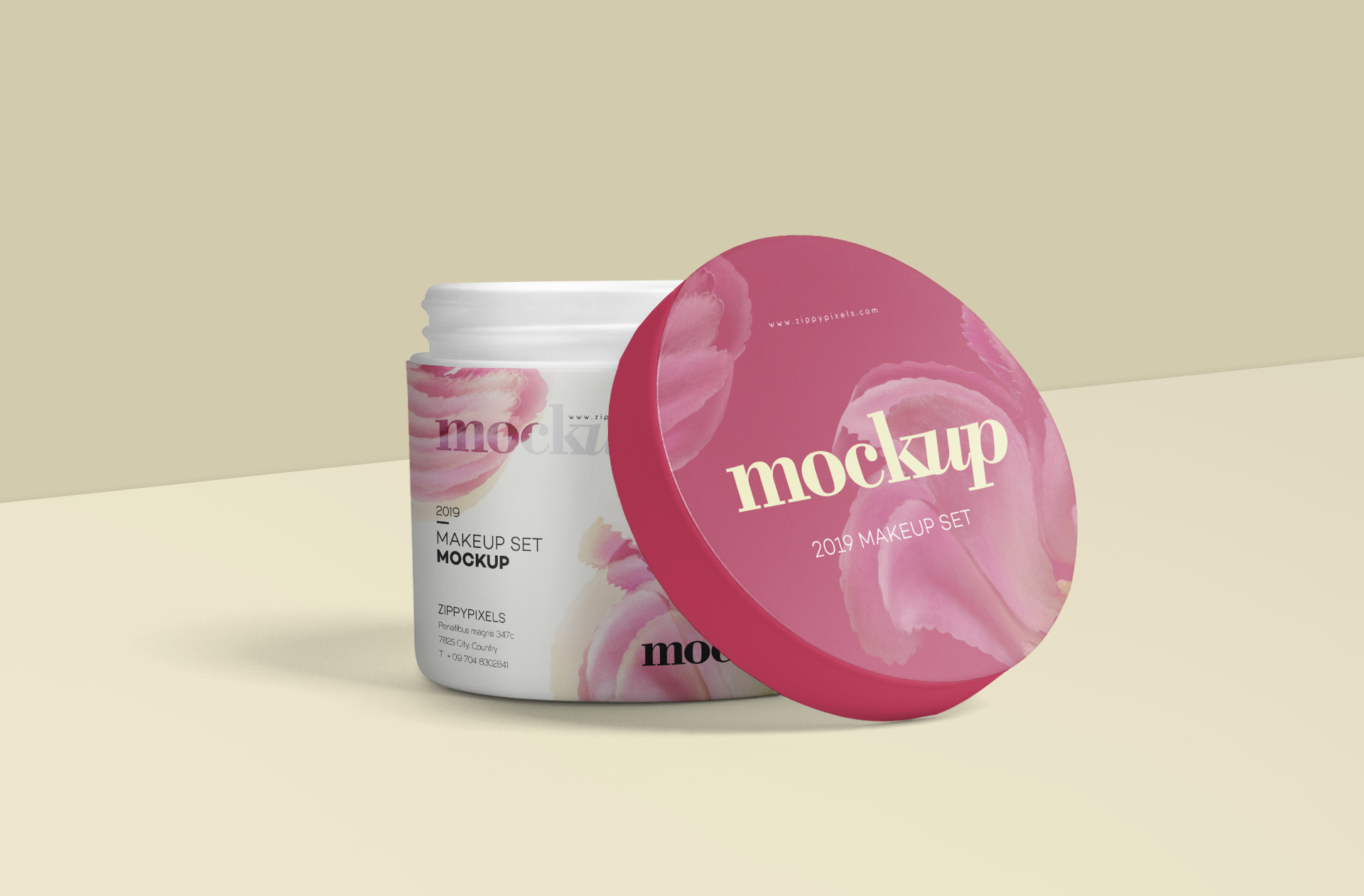 beauty packaging PSD