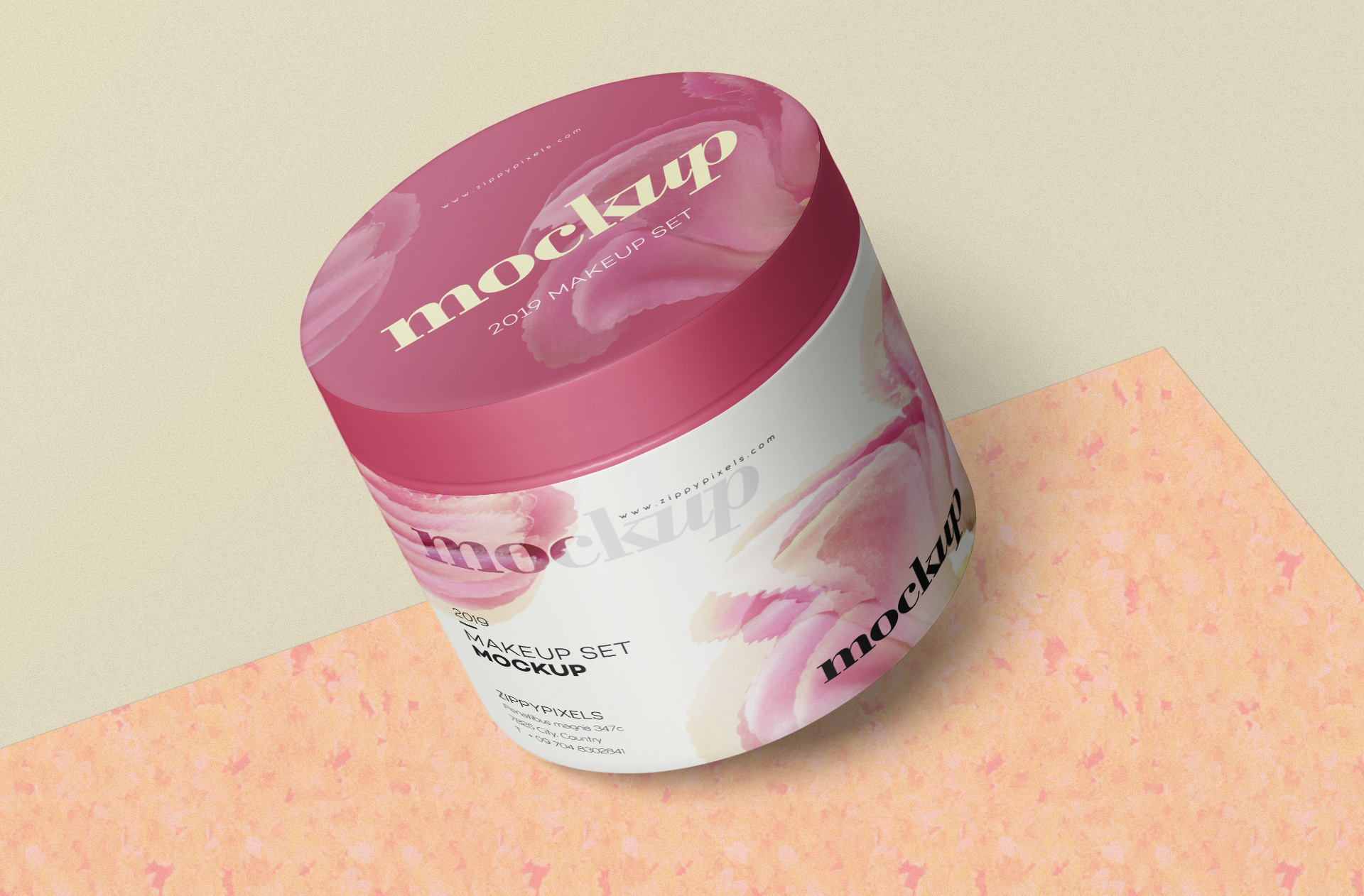 beauty product mockup