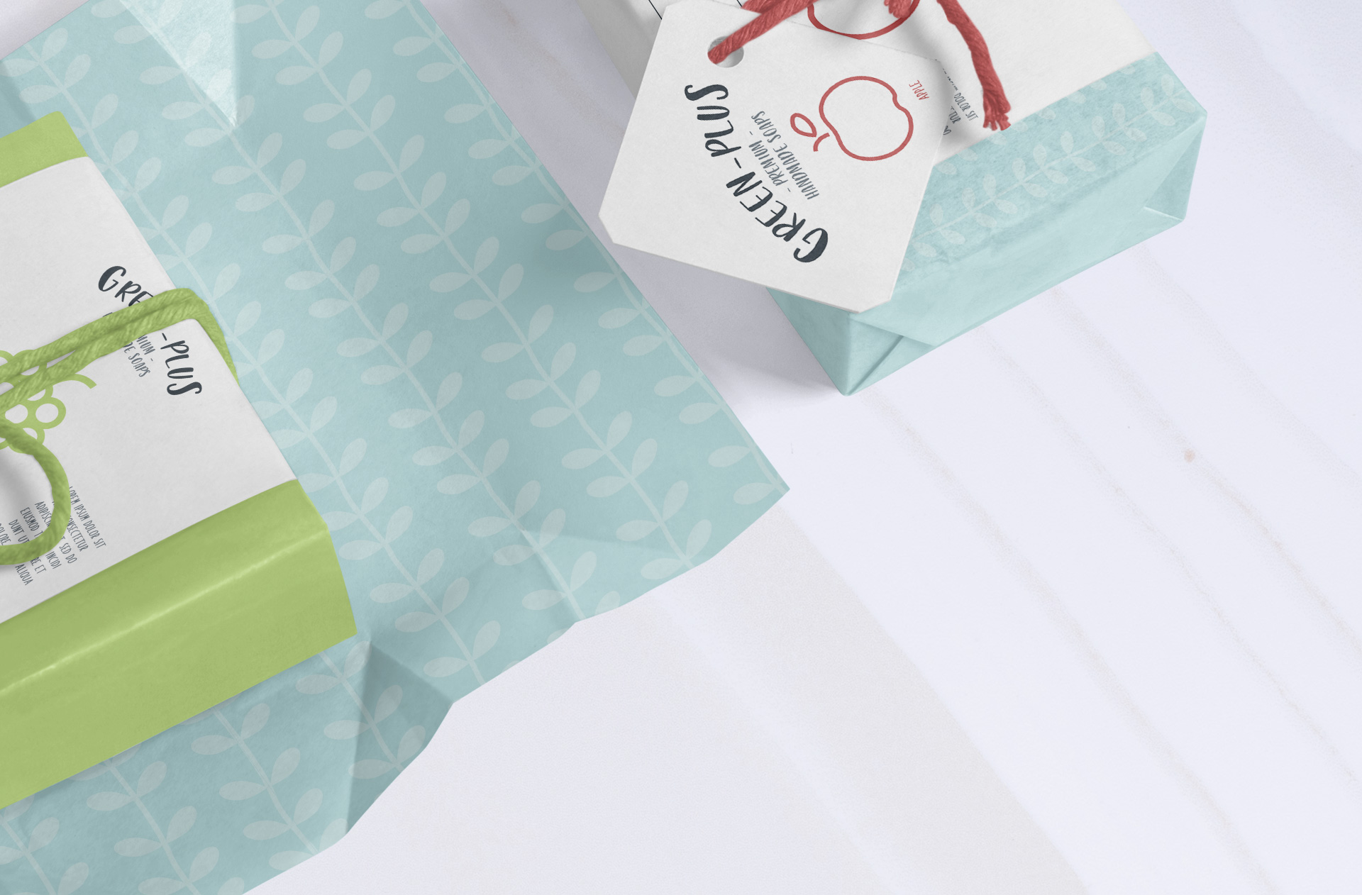 handmade soap mockup