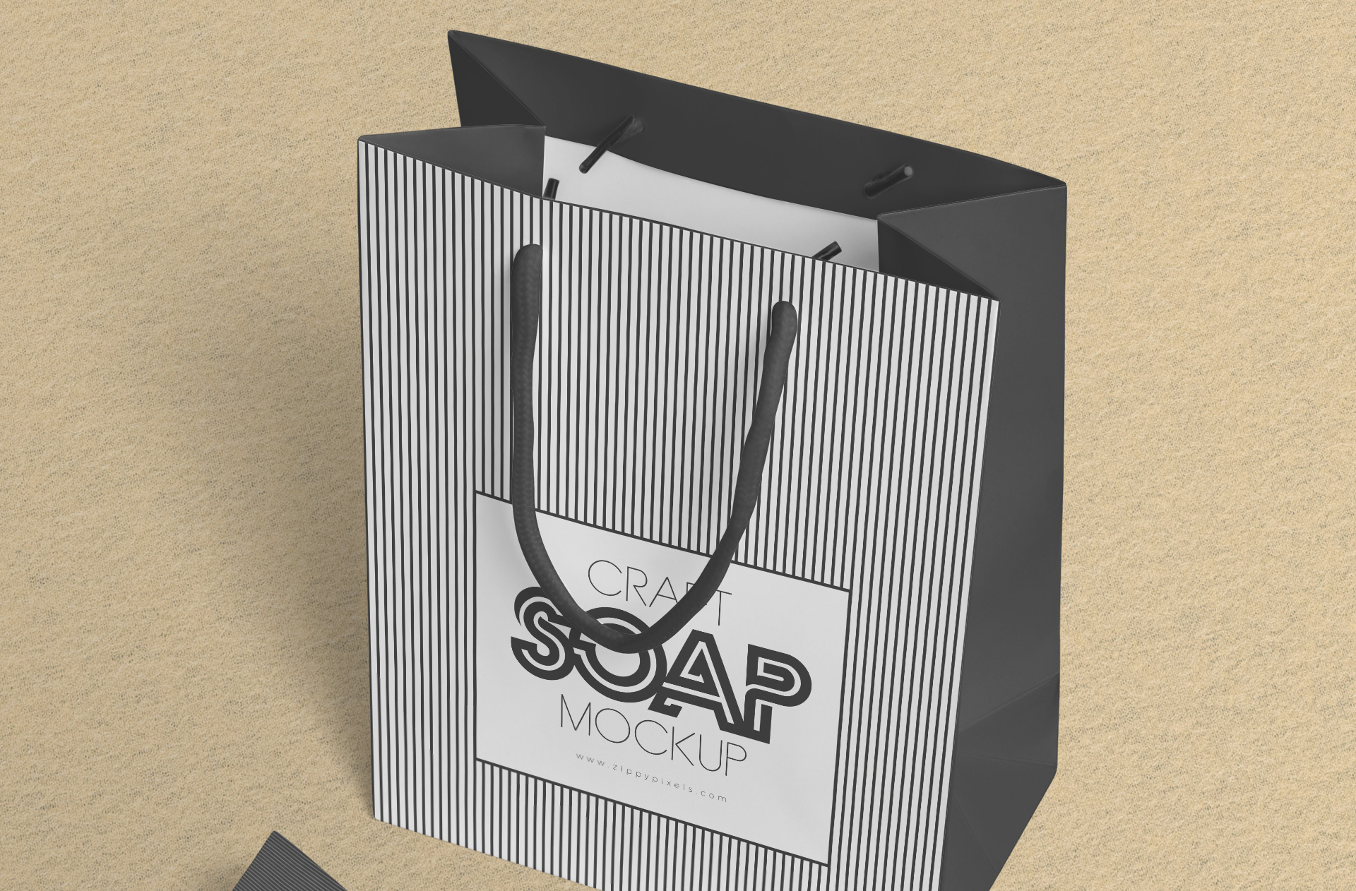 handmade soap mock-up
