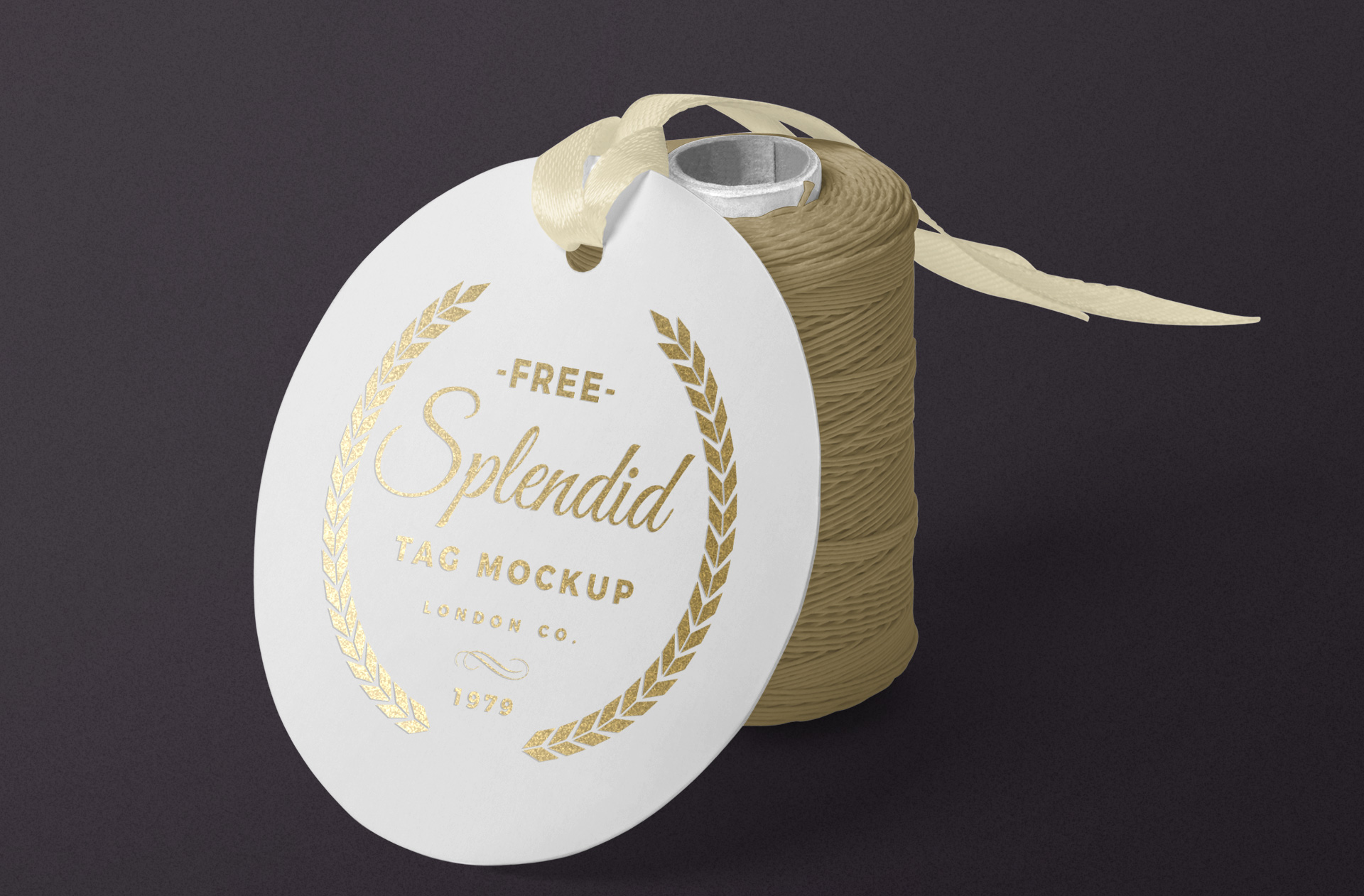 apparel tag mockup