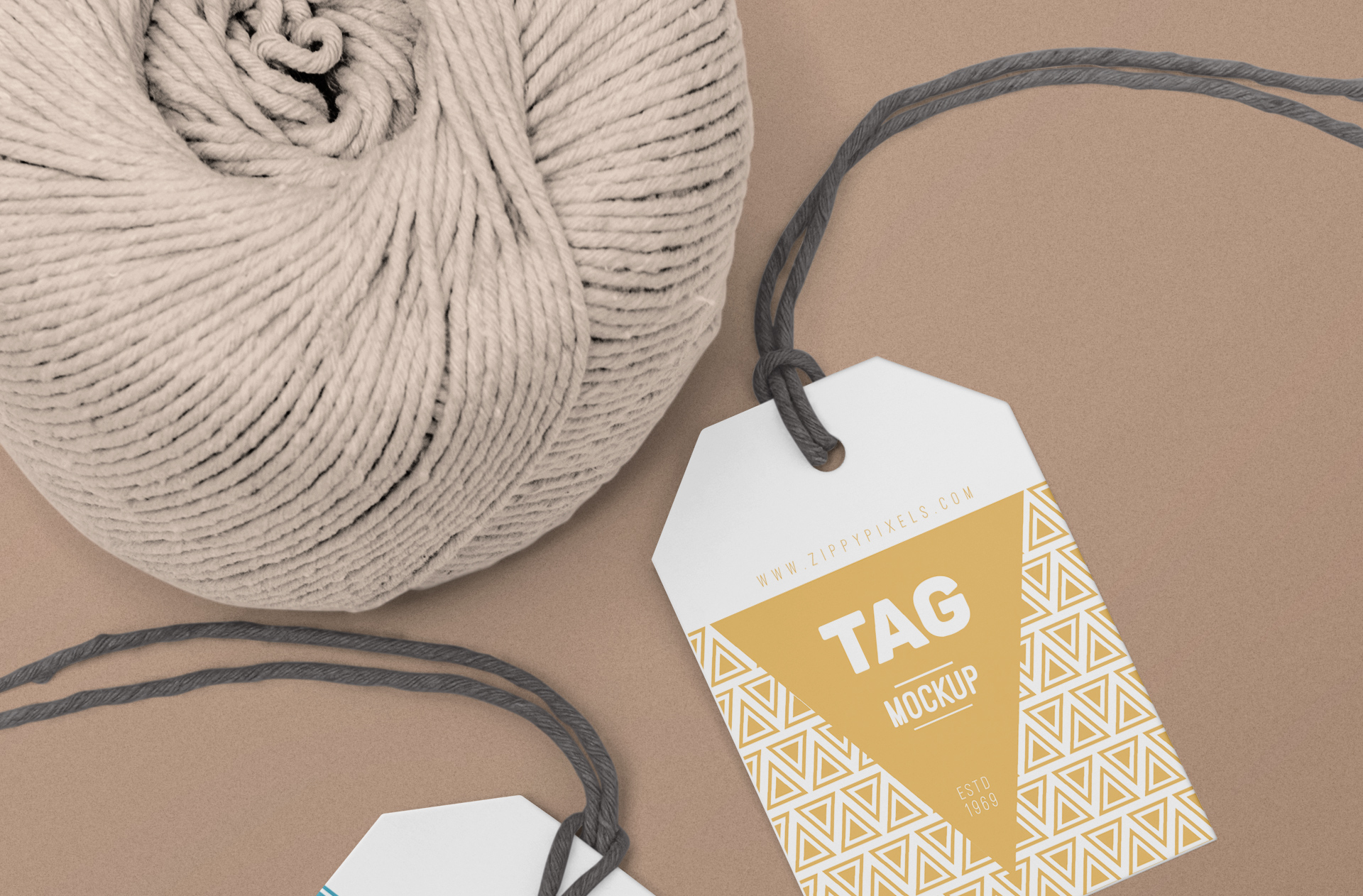 customizable tag mockup
